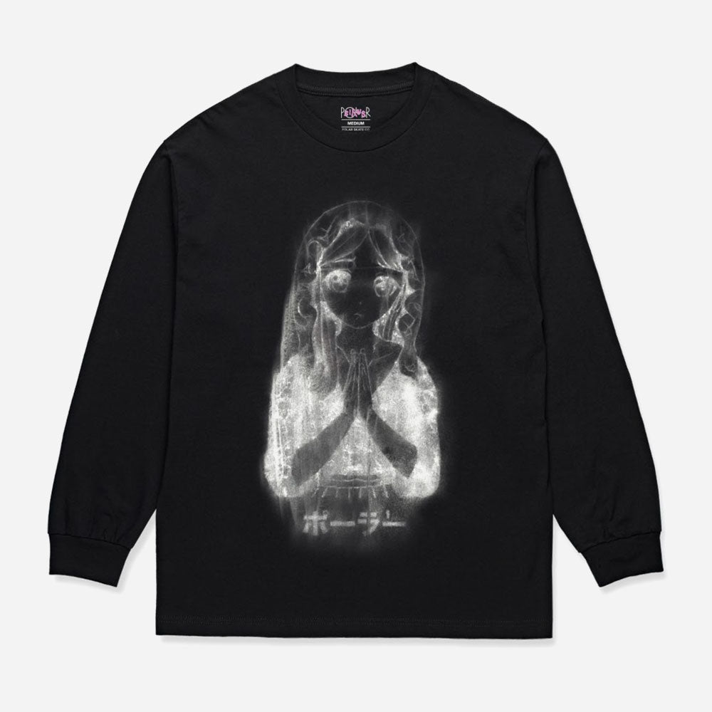 Thriller - saint kawaii ls tee - black