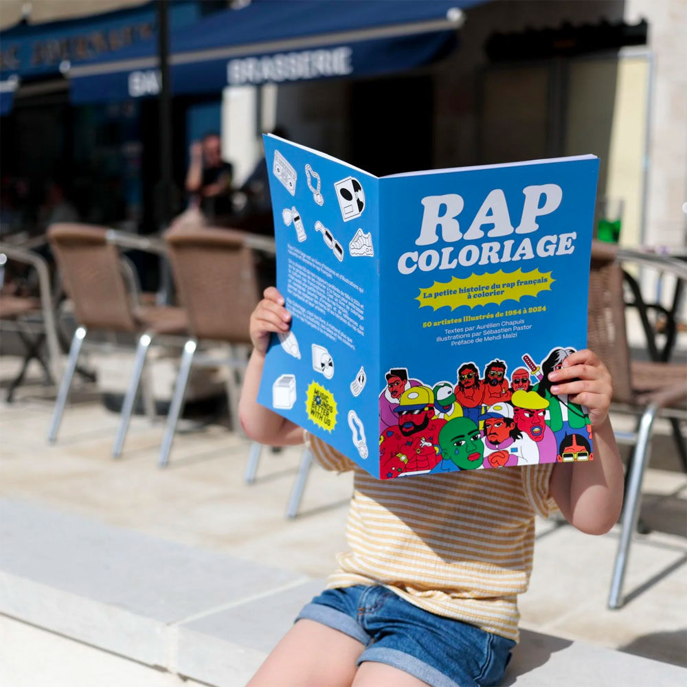 Music Soinds Better With Us - Rap Coloriage