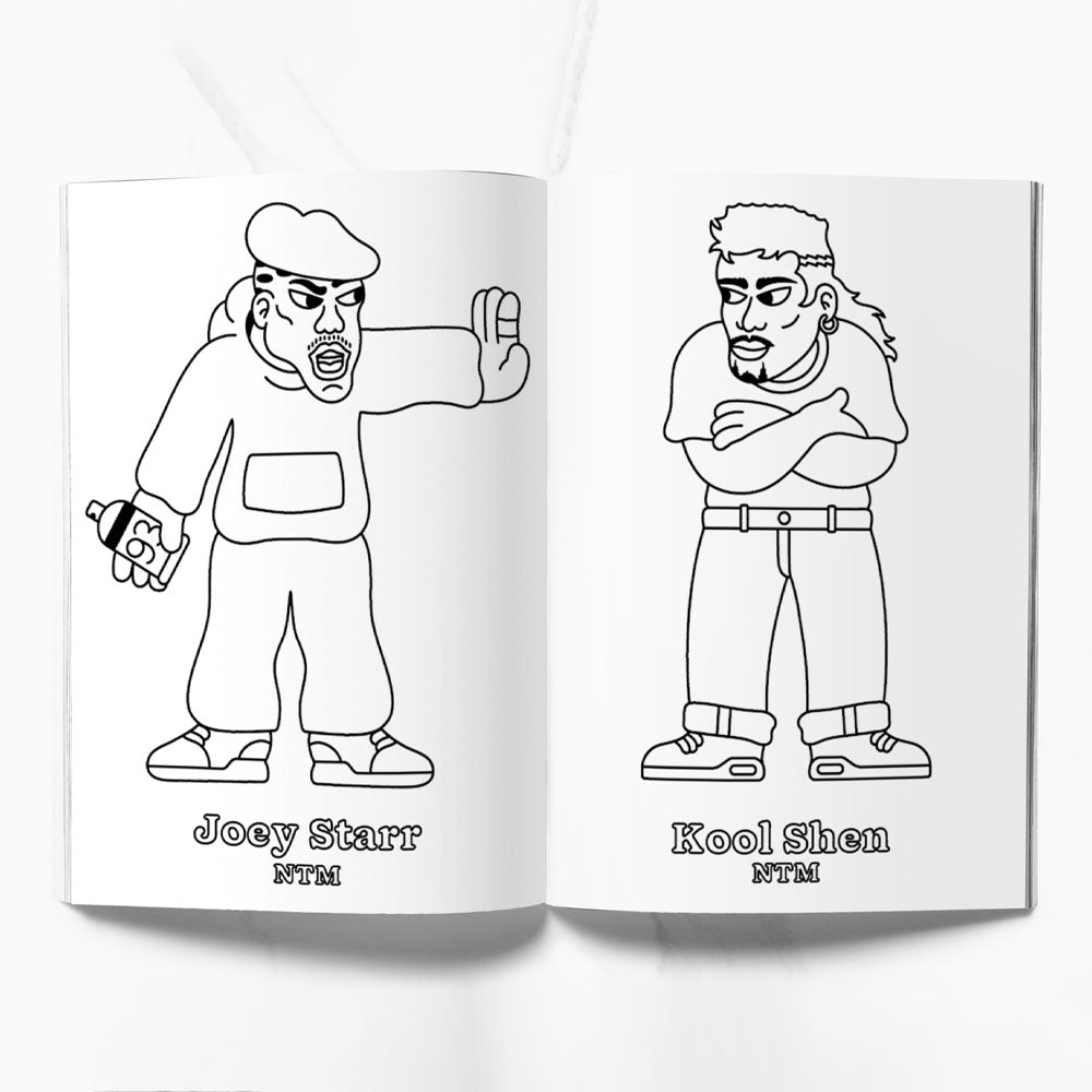 Music Soinds Better With Us - Rap Coloriage