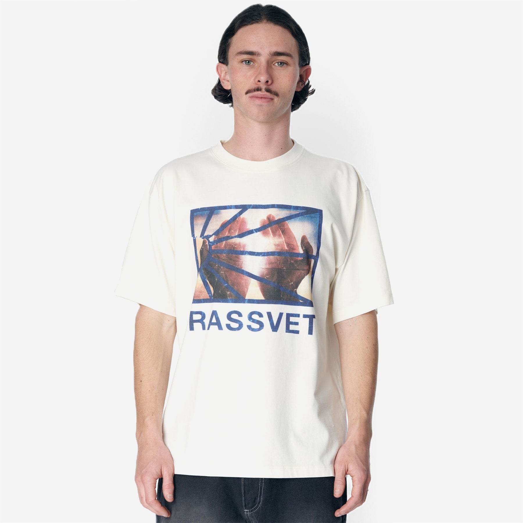 Rassvet - Logo Tee Shirt Knit - Off White