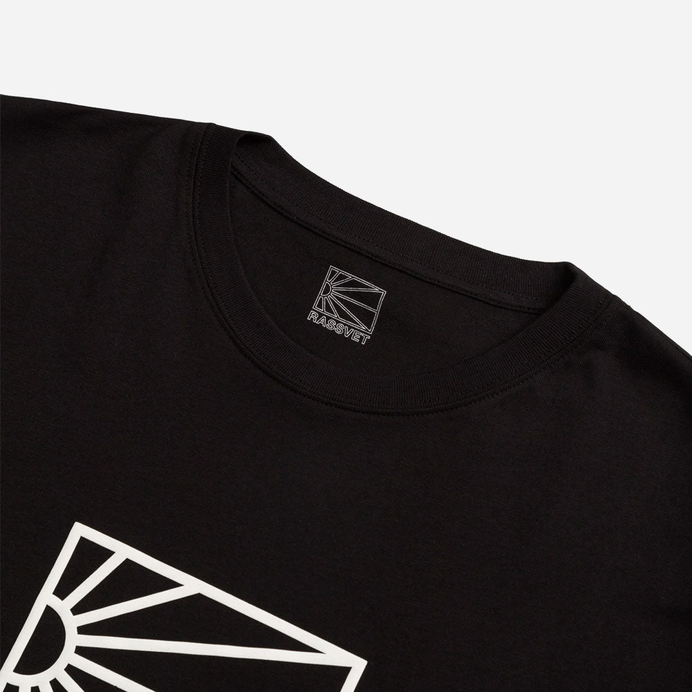 RASSVET - LOGO TEE KNIT - Black