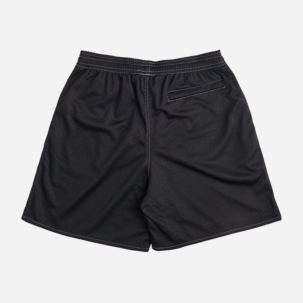 RAVE SKATEBOARDS - FACULTY MESH SHORT - Black