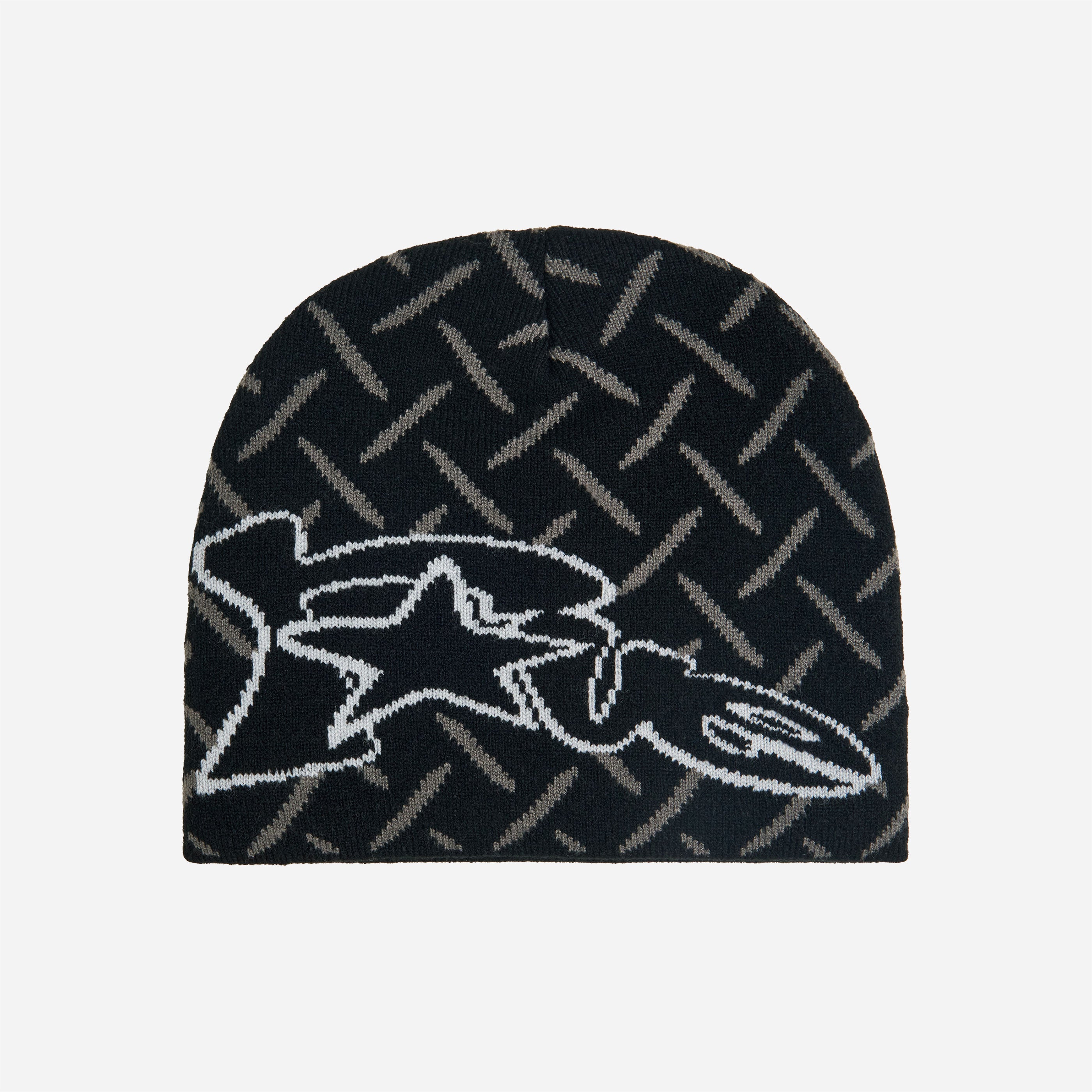 Rave Skateboards - Needy Beanie- Black / Gray