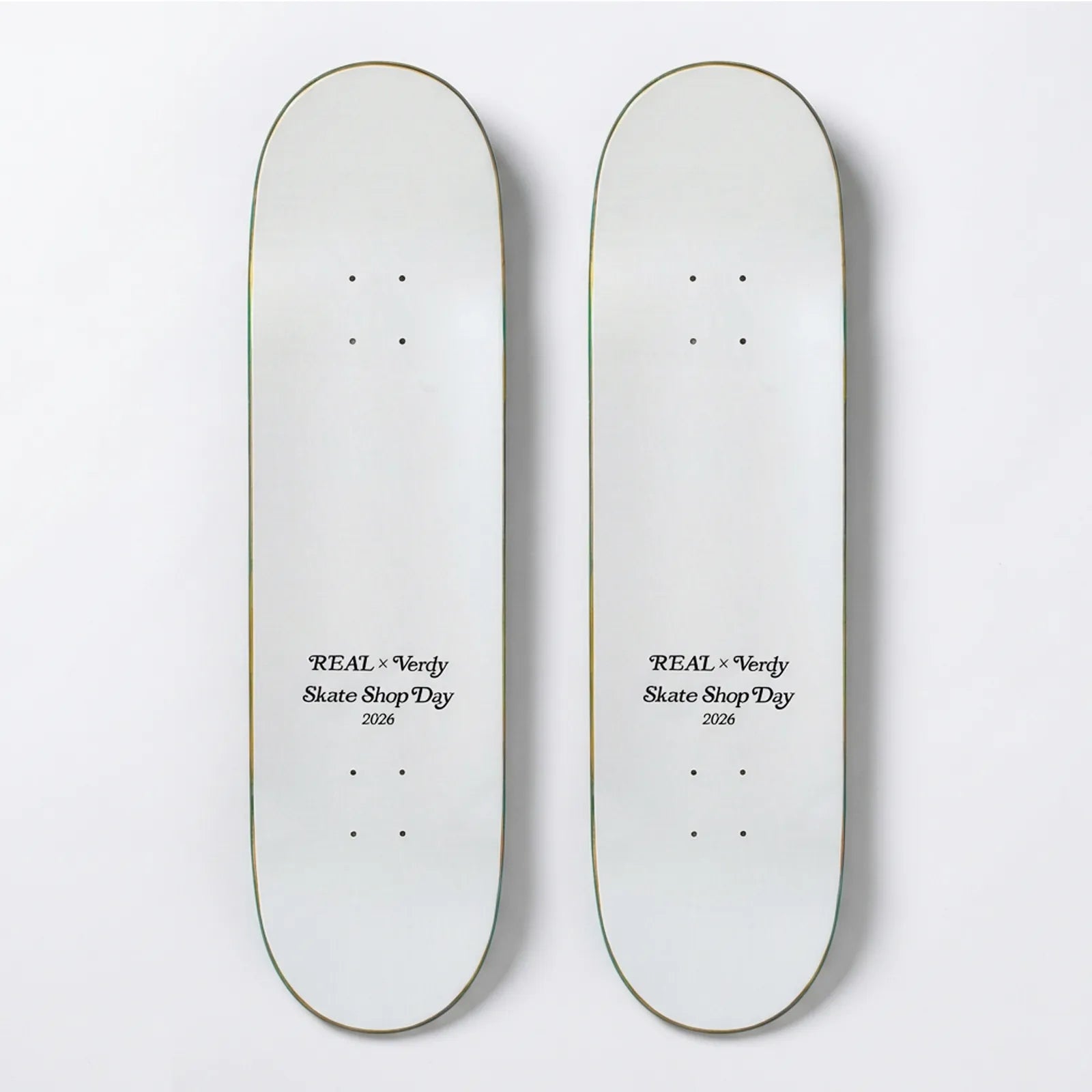 REAL Skateboards x Verdy 2-Deck Set - Skate Shop Day (Ishod Wair & Vick)