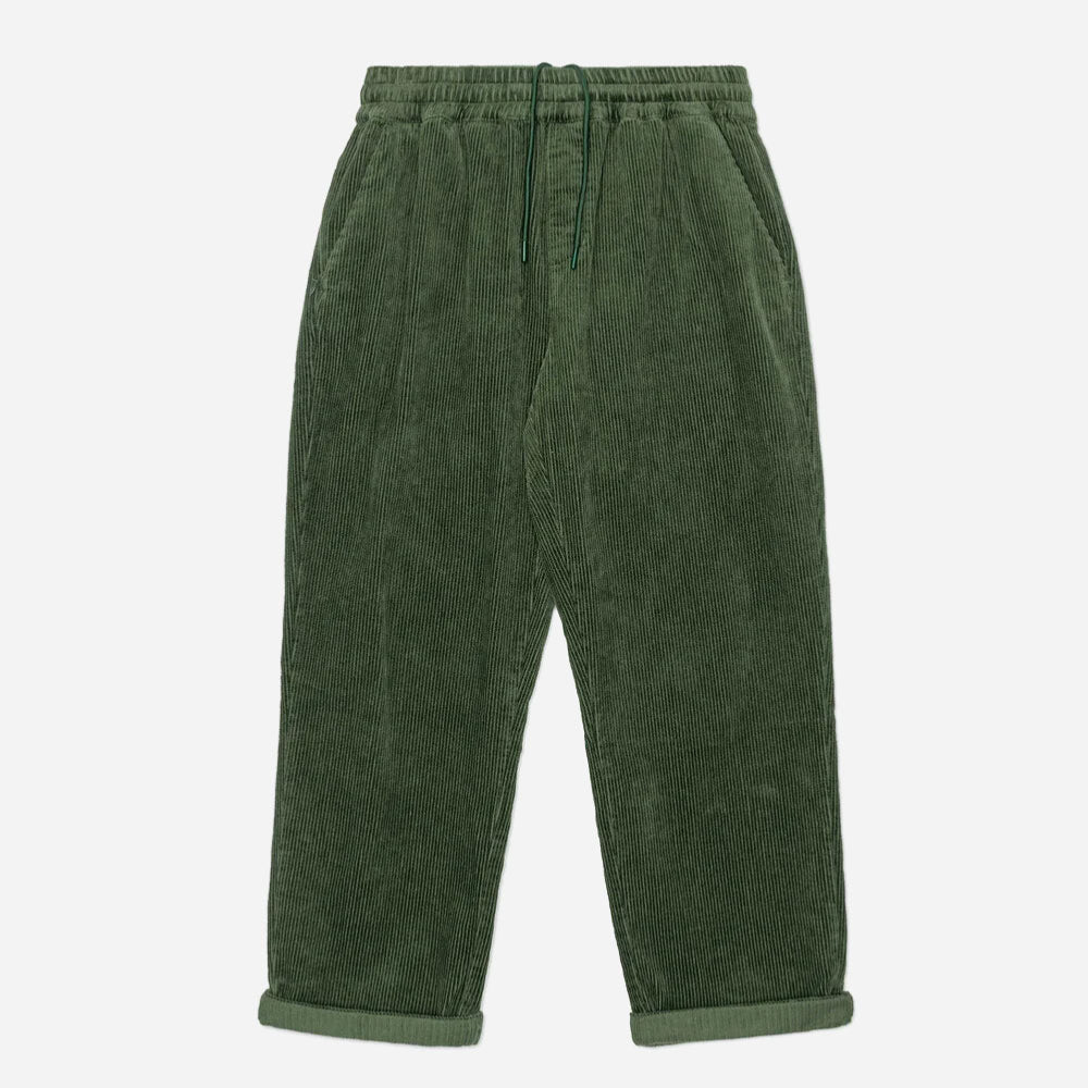 REVOLUTION - CASUAL TROUSE - DARKGREEN