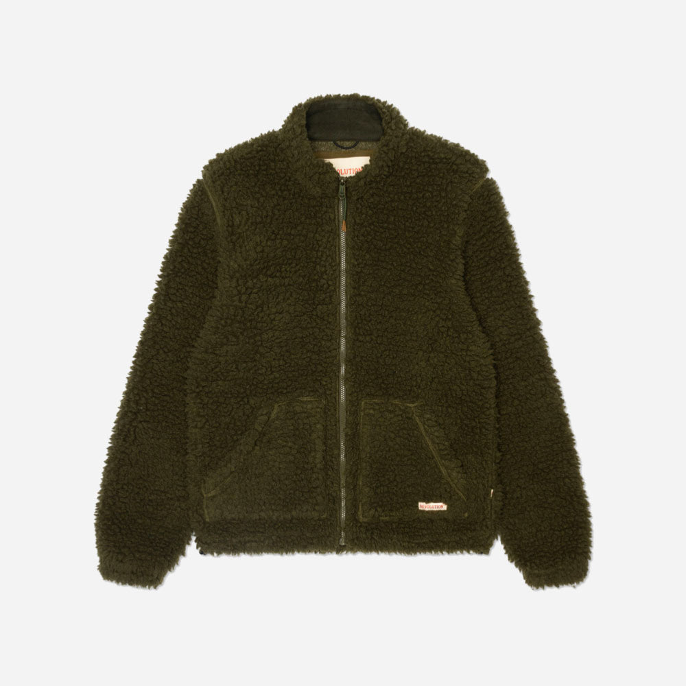 REVOLUTION - HEAVY FLEECE - Army