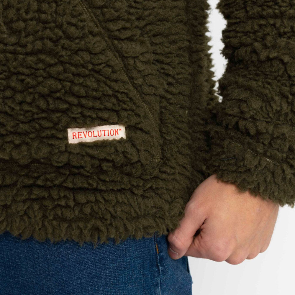 REVOLUTION - HEAVY FLEECE - Army