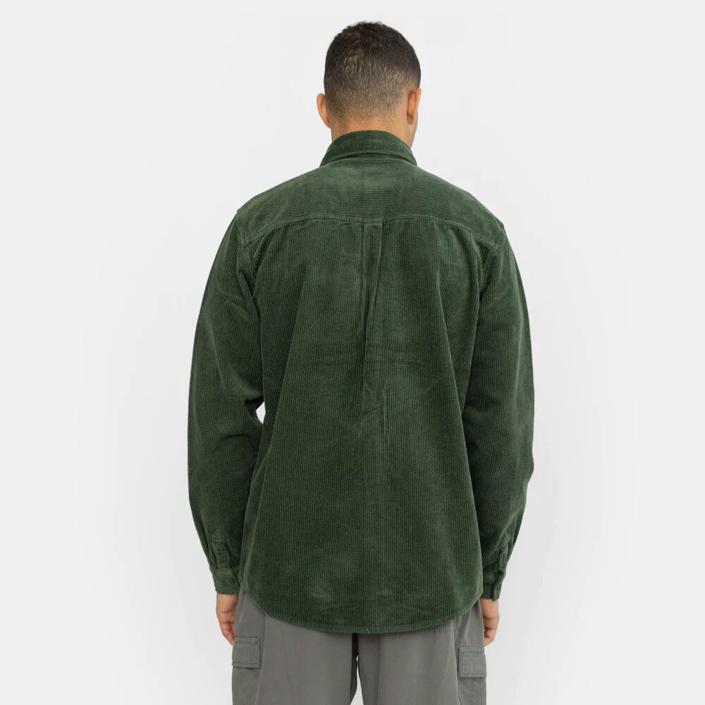 REVOLUTION - UTILITY SHIRT - Darkgreen