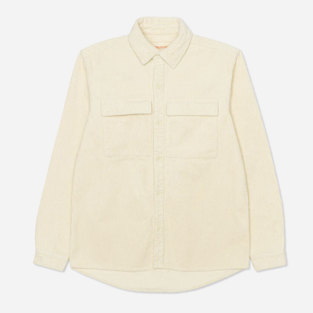 REVOLUTION - UTILITY SHIRT - Offwhite