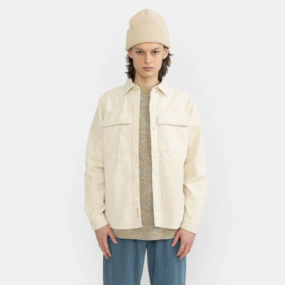 REVOLUTION - UTILITY SHIRT - Offwhite