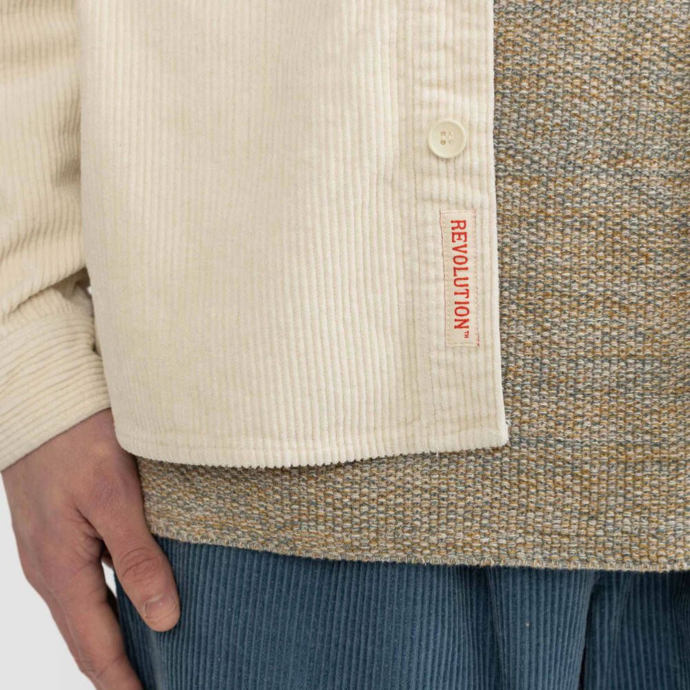 REVOLUTION - UTILITY SHIRT - Offwhite