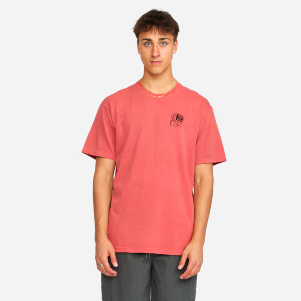 Revolution - Loose T -shirt Computer - Red