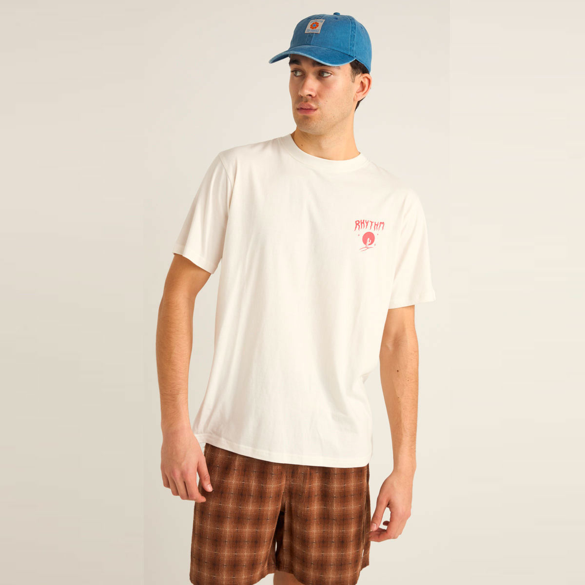 Rhythm - Desert Locals SS T-shirt - Vintage White
