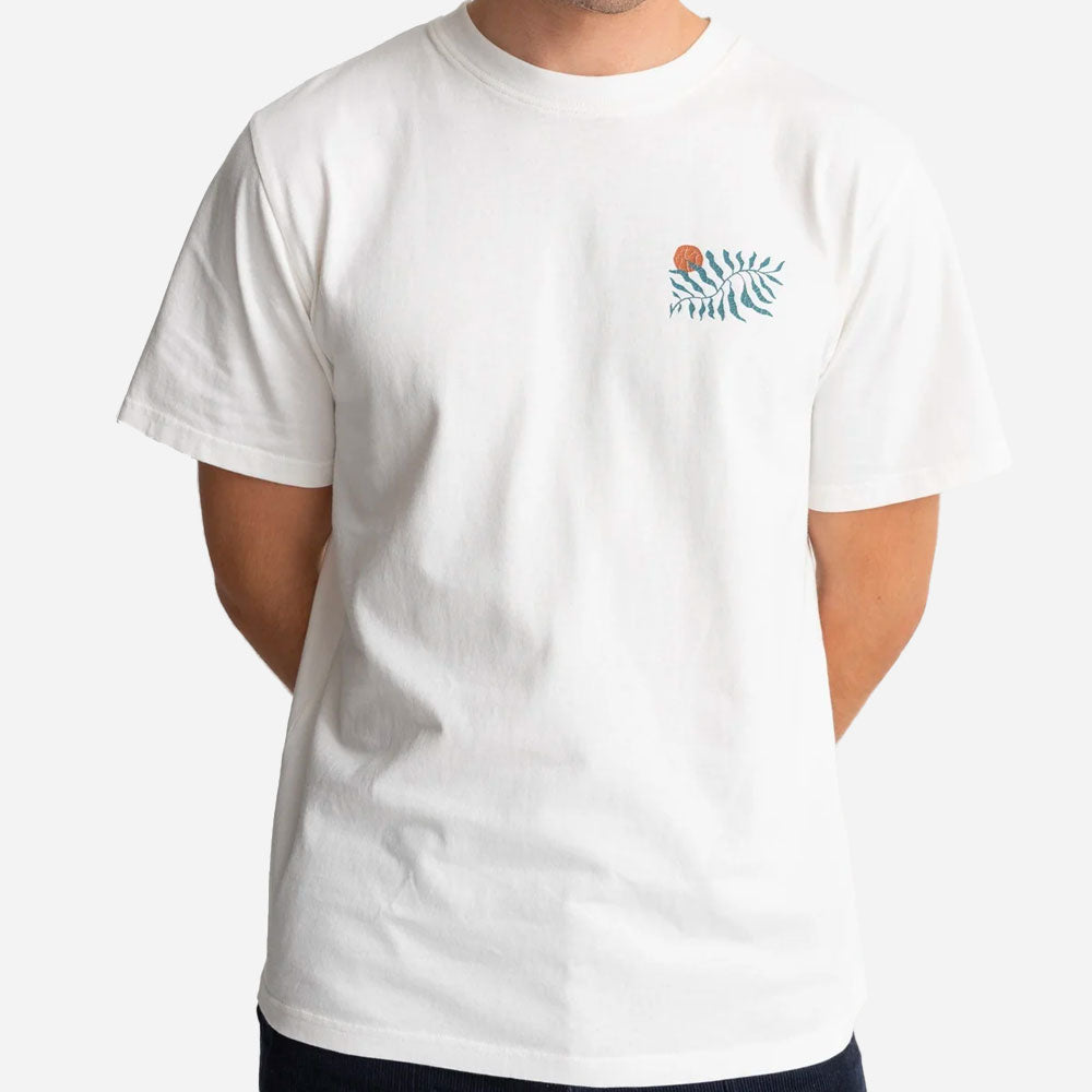 RHYTHM - FERN VINTAGE SS SHIRT - Vintage White