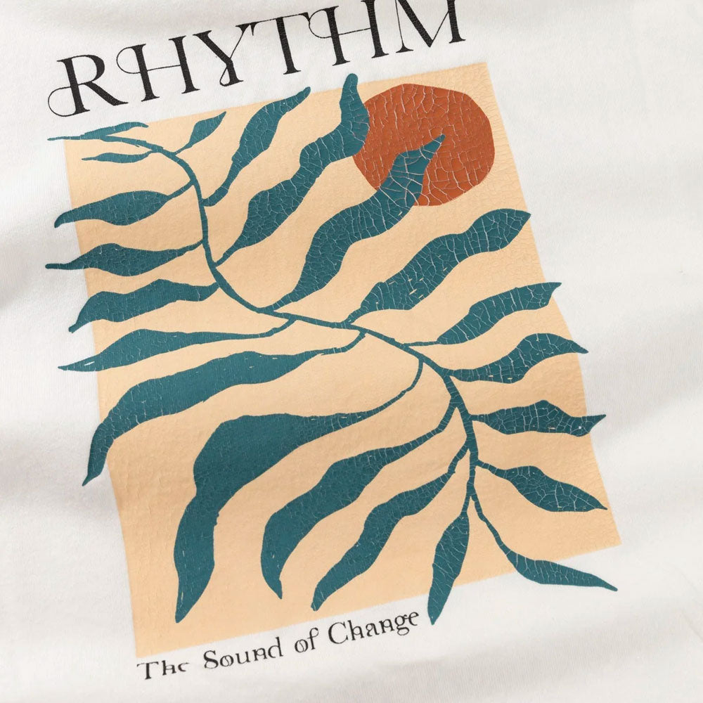 RHYTHM - FERN VINTAGE SS SHIRT - Vintage White