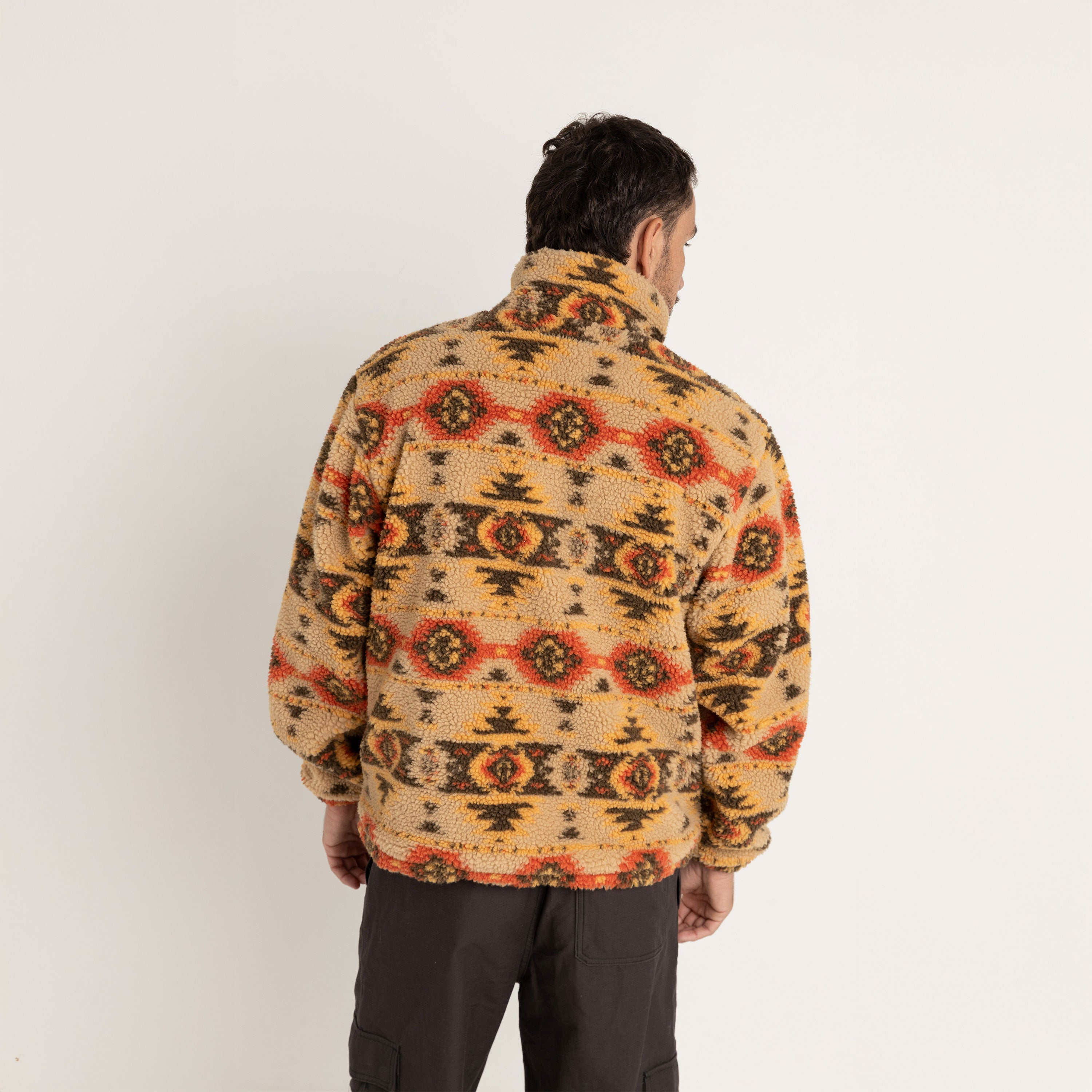 Rhythm - High Noon Quarter Zip - Tan