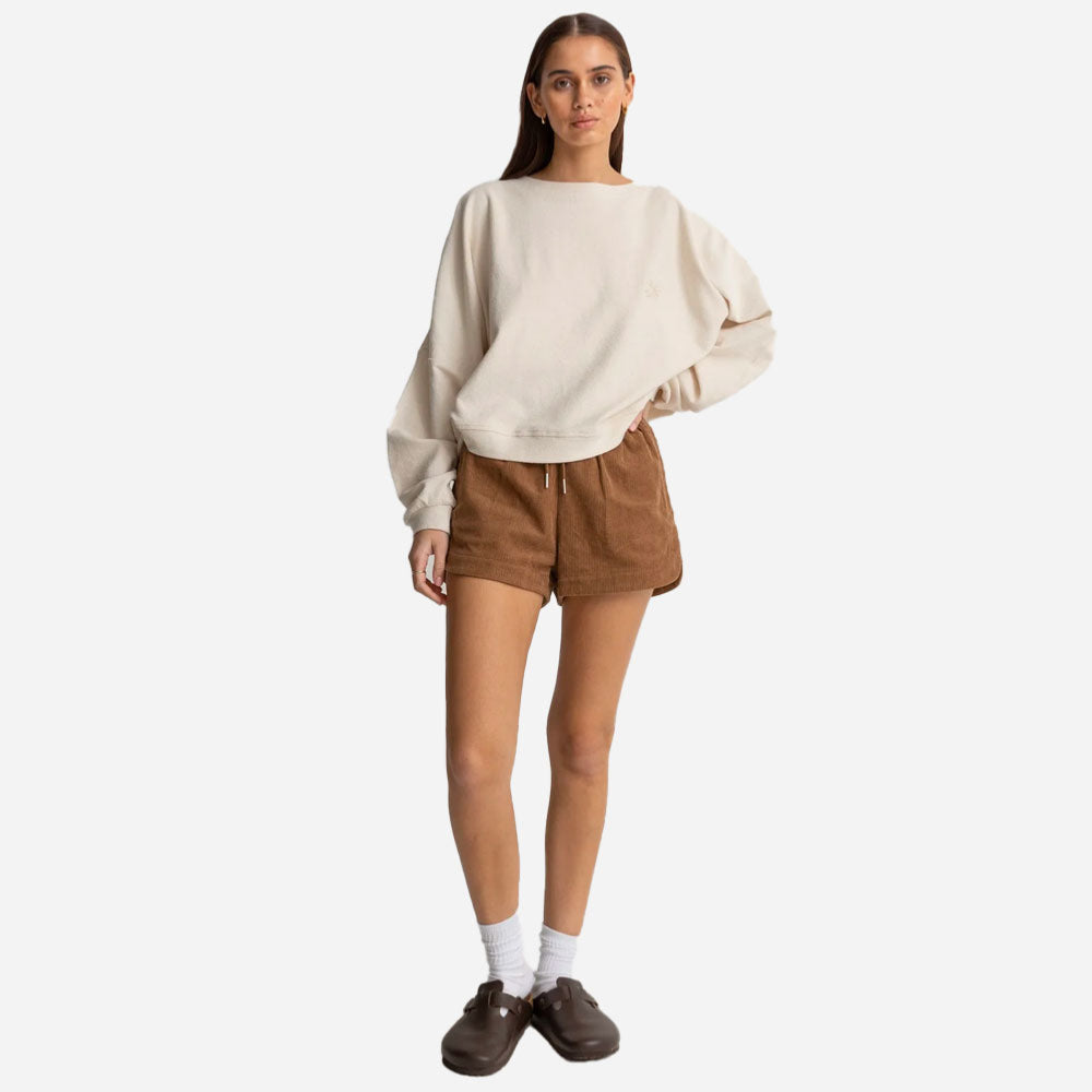 RHYTHM - MAZZY CORDUROY SHORT - Camel