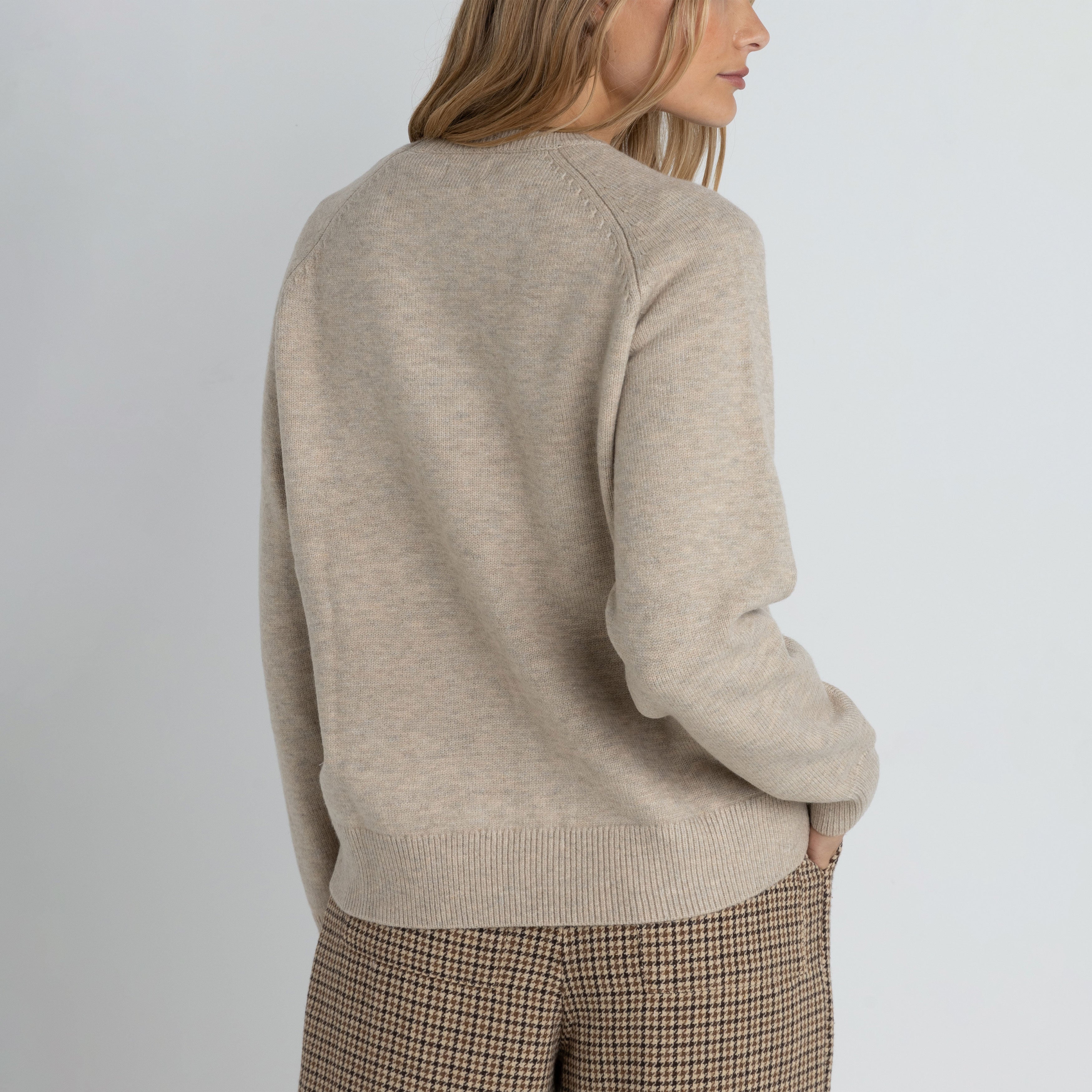 Rhythm - Sanctuary Crewneck Knit Jumper - Taupe