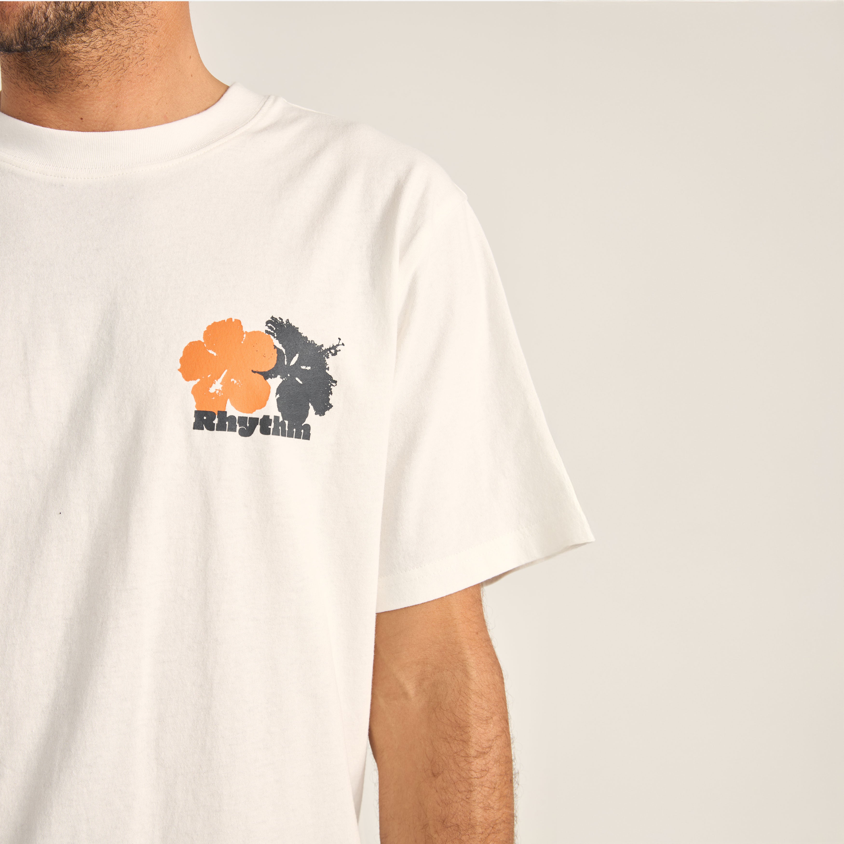 Rhythm - Tropic Radio Vintage SS T-Shirt - White