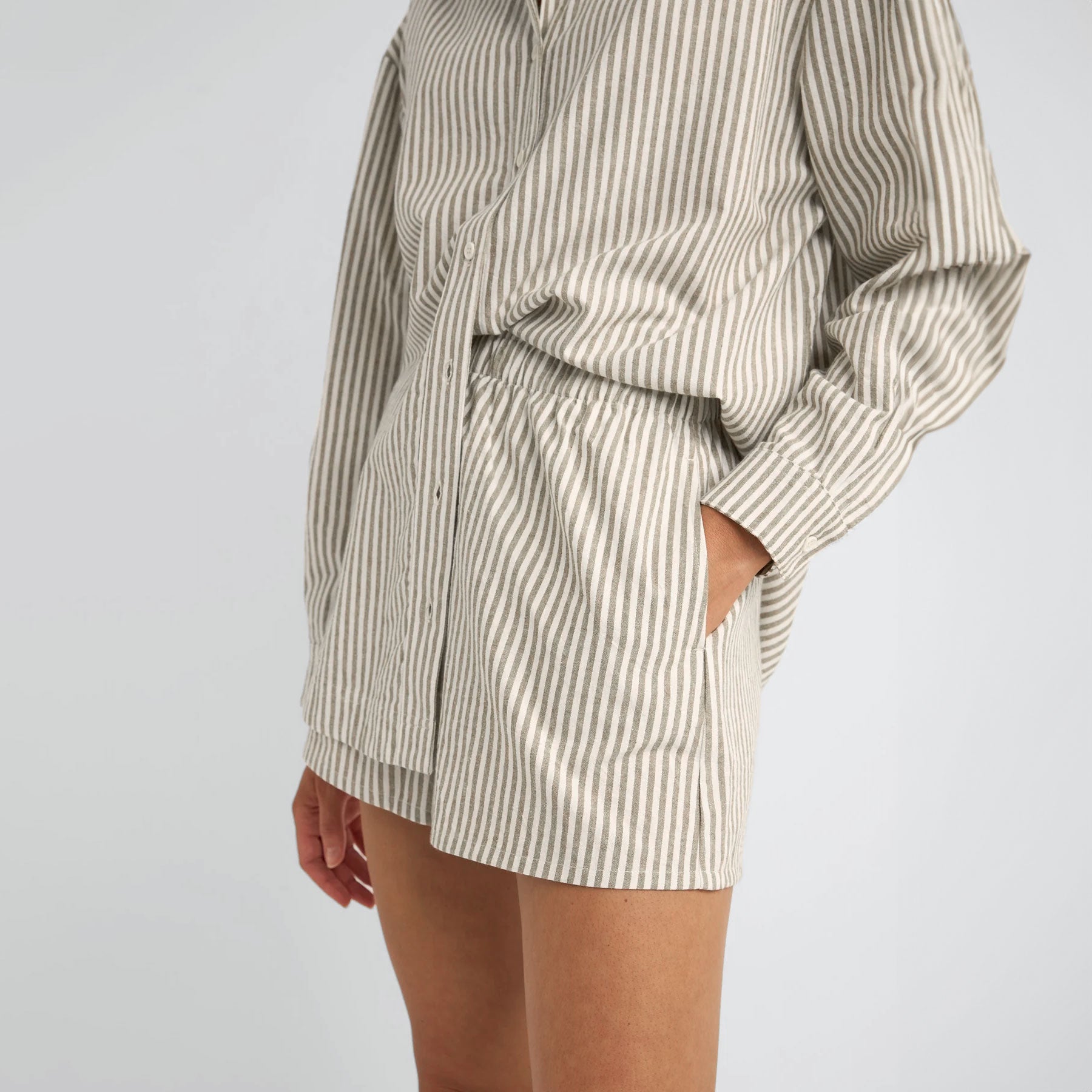 Rhythm - Valley Stripe Short - Ivy