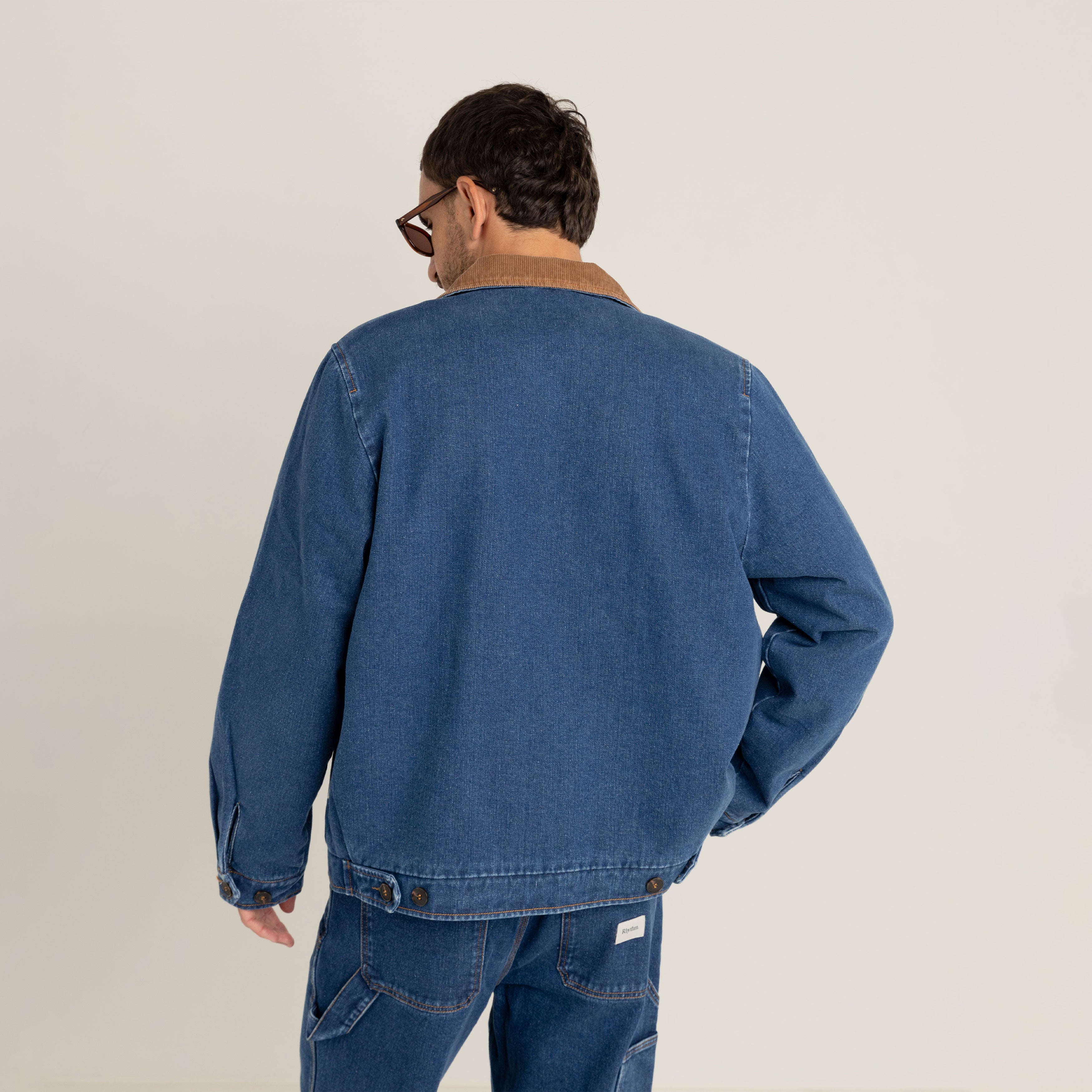 Rhythm - Washed Denim James Jacket - Blue Wash