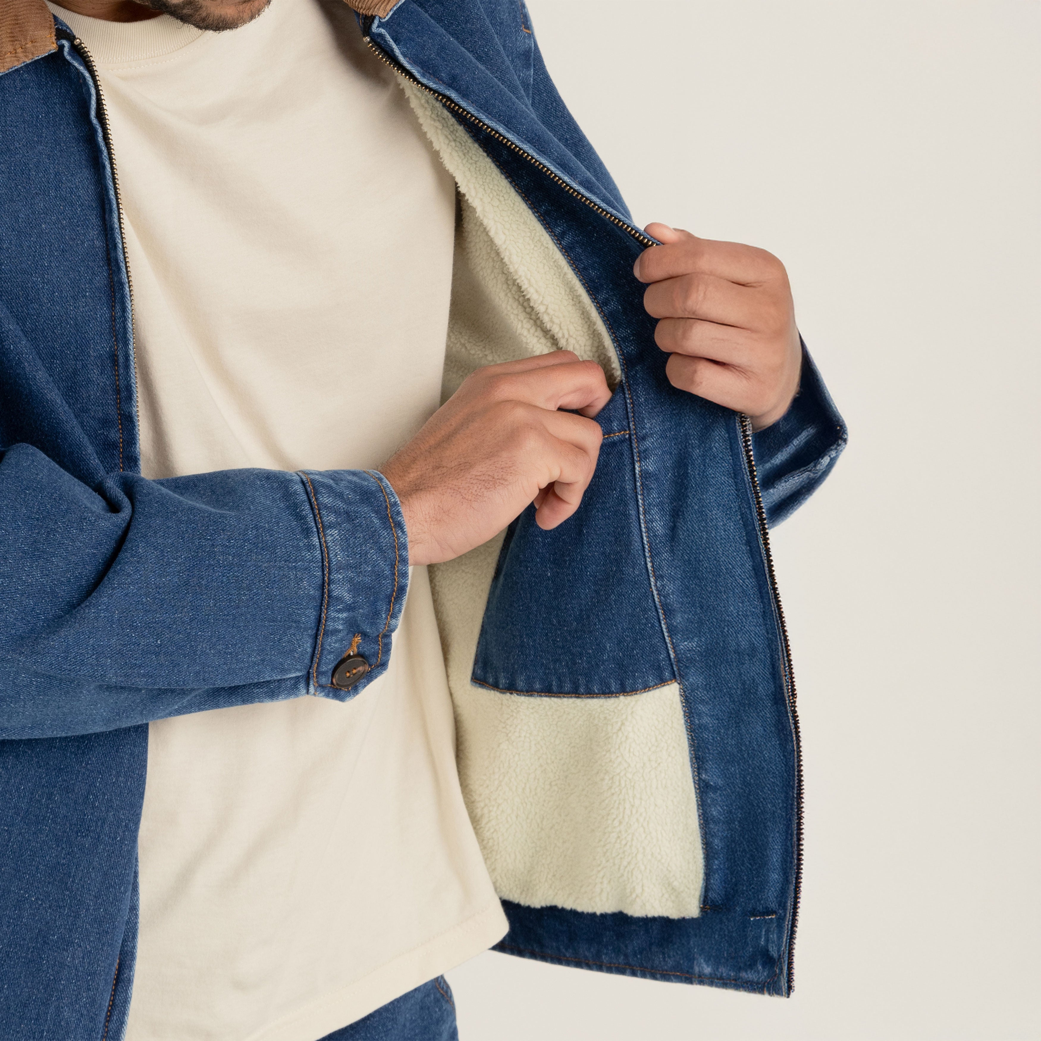 Rhythm - Washed Denim James Jacket - Blue Wash
