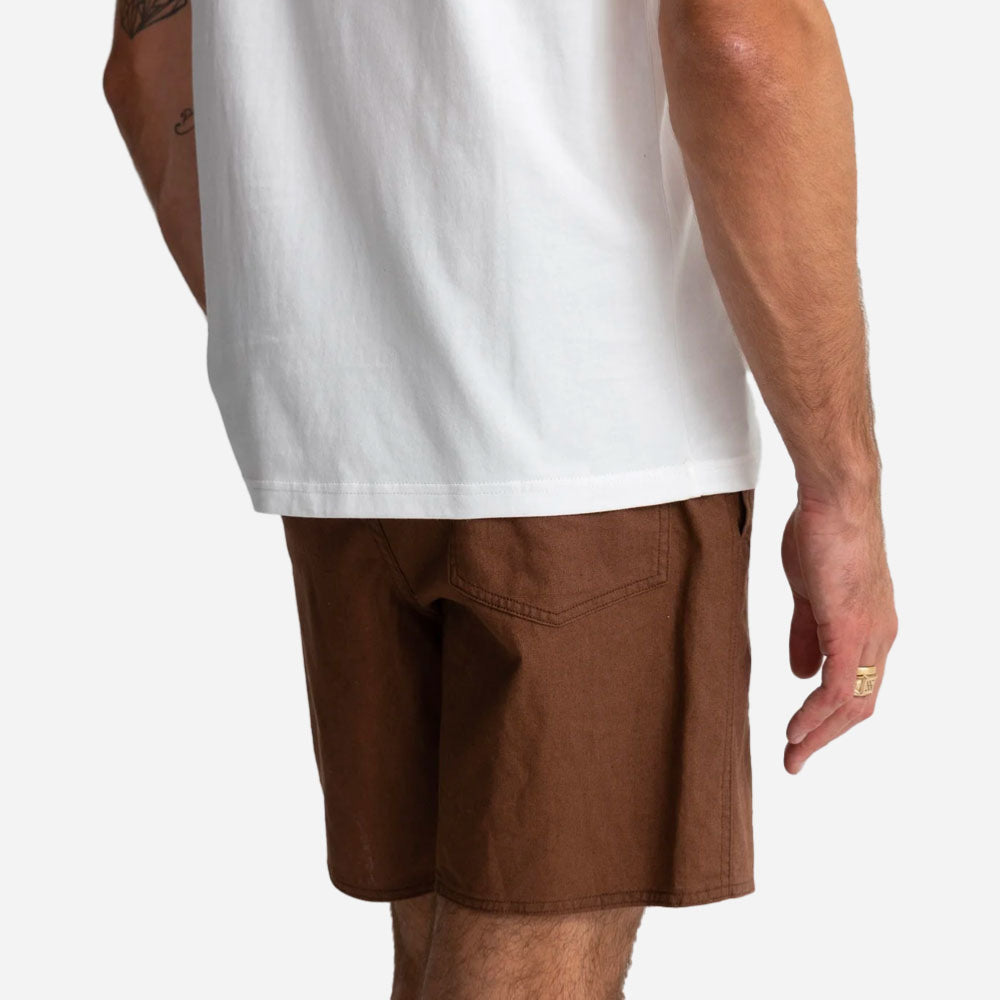 RHYTHM - CLASSIC LINEN JAM - Chocolate