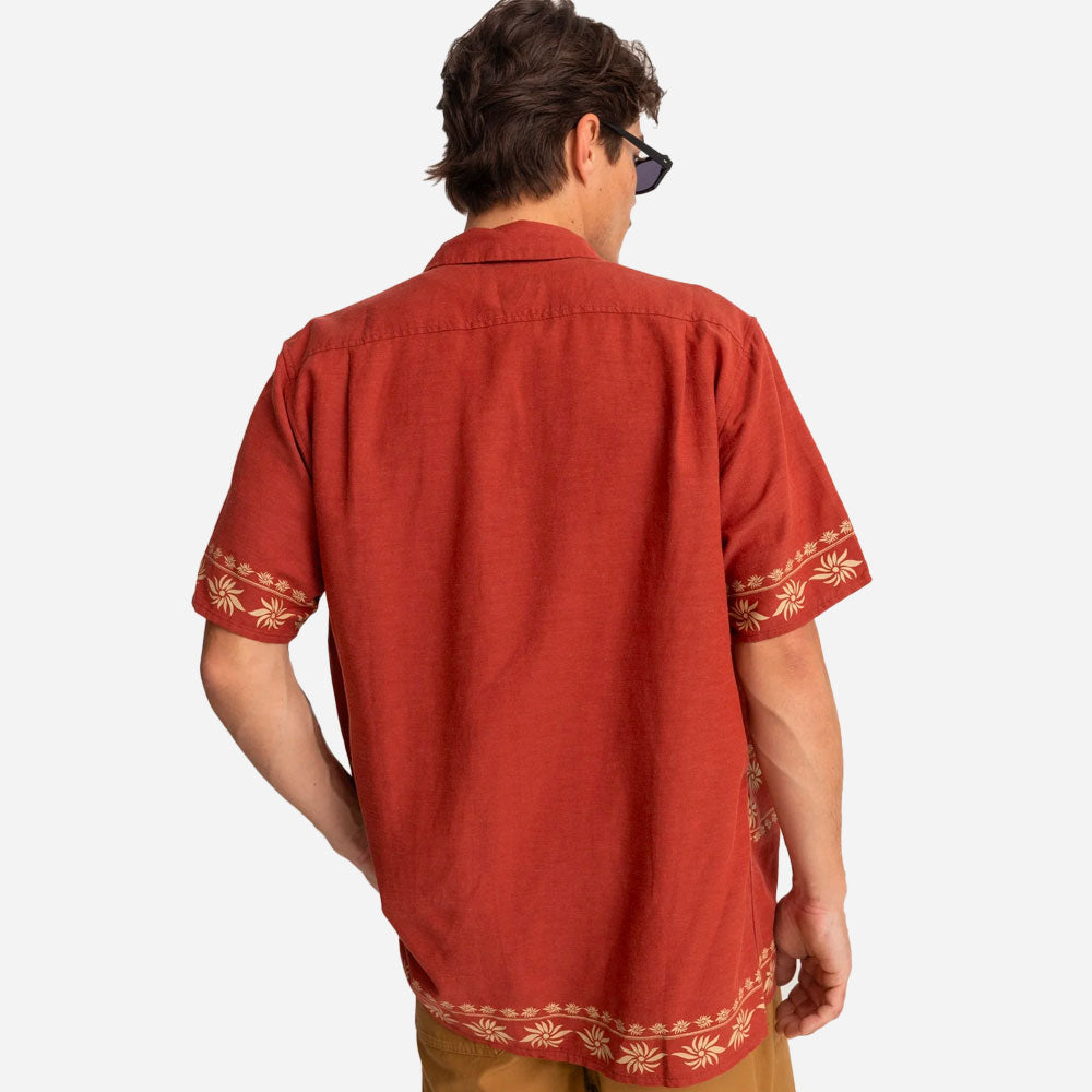 RHYTHM - SUN SS SHIRT - Rust