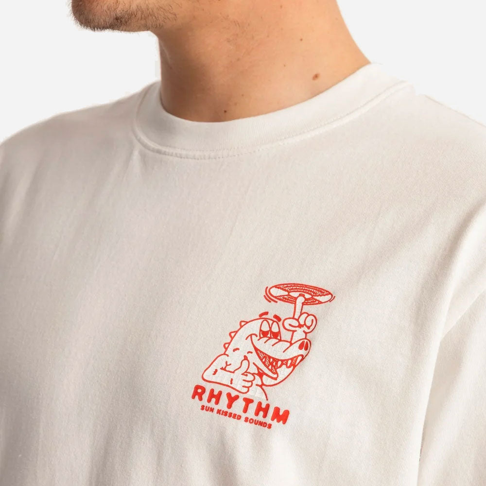 RHYTHM - SUN KISSED VINTAGE SS T-SHIRT - Vintage White