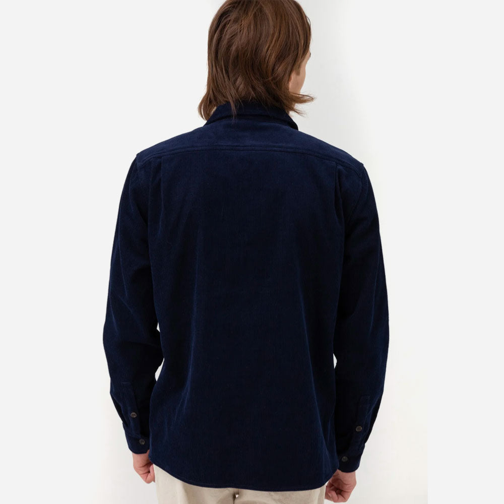 RHYTHM - CORDUROY LS SHIRT - Navy