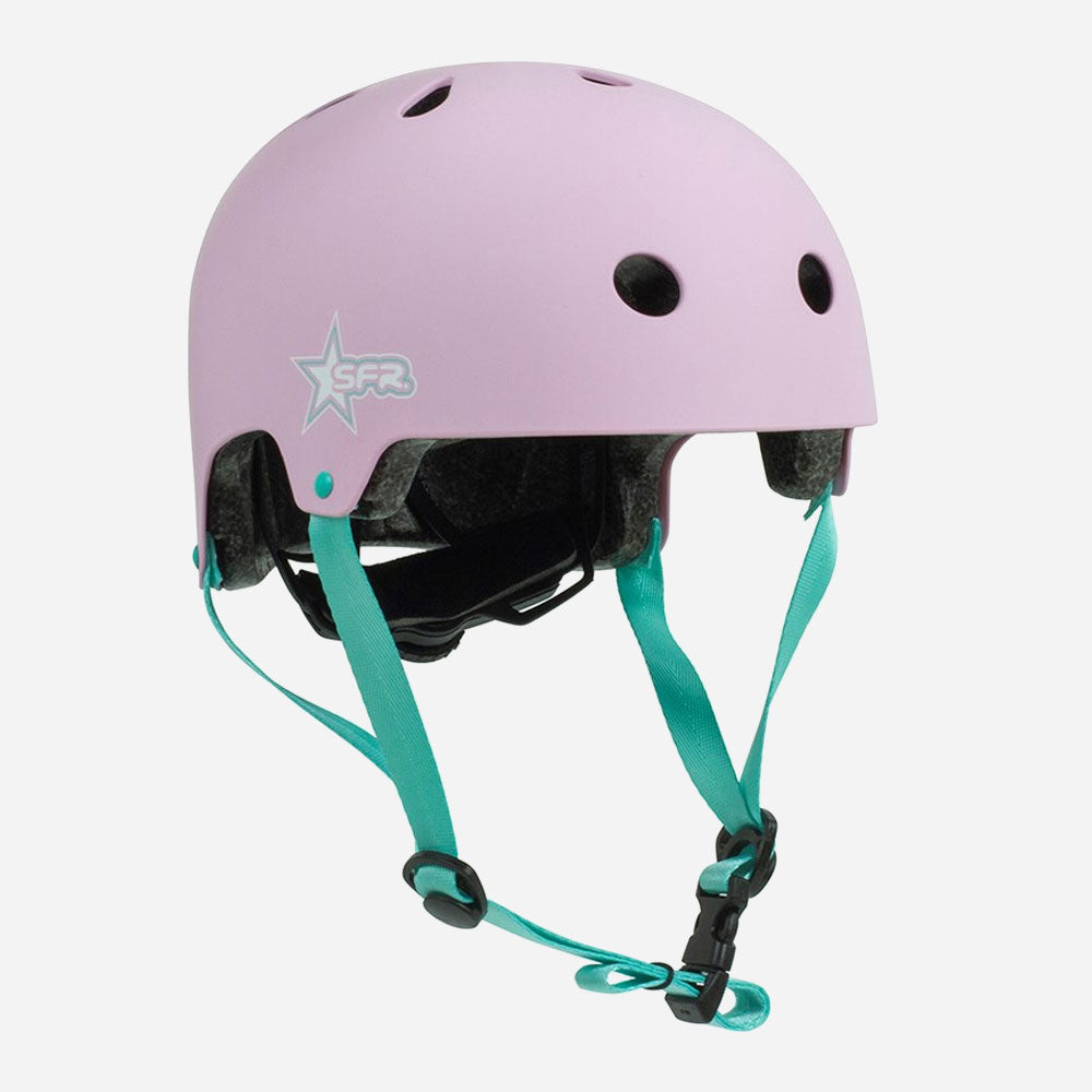 SFR - Adjustable Kids Helmet - Pink / Green