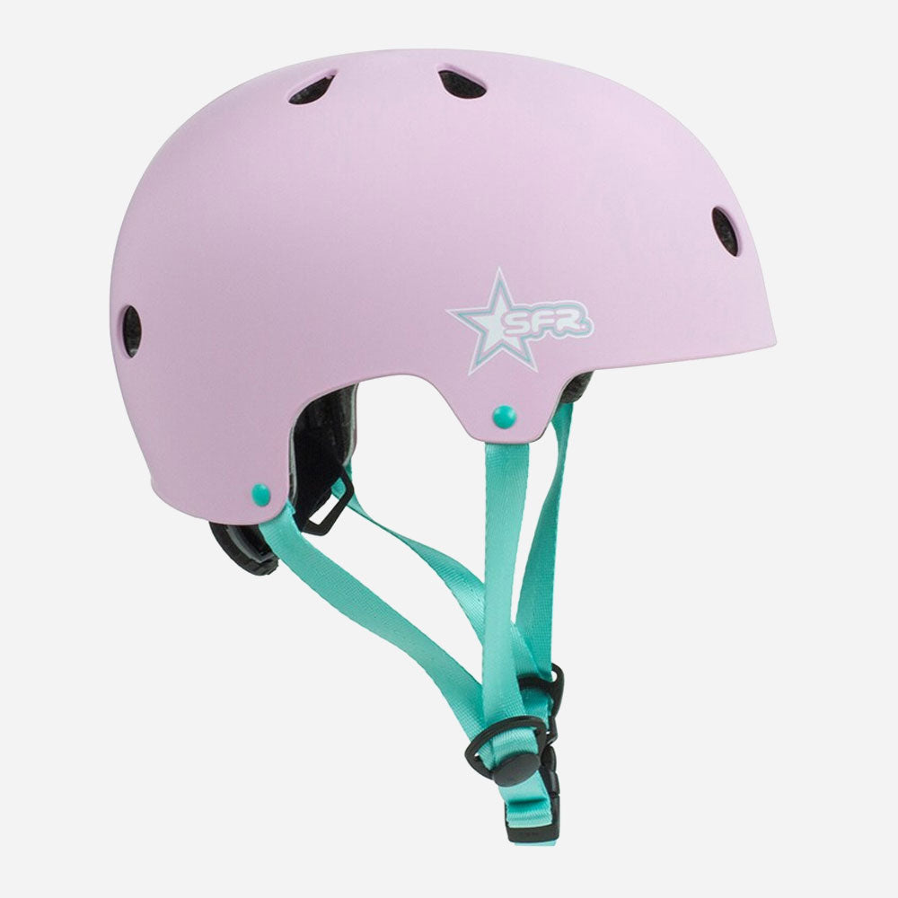 SFR - Adjustable Kids Helmet - Pink / Green