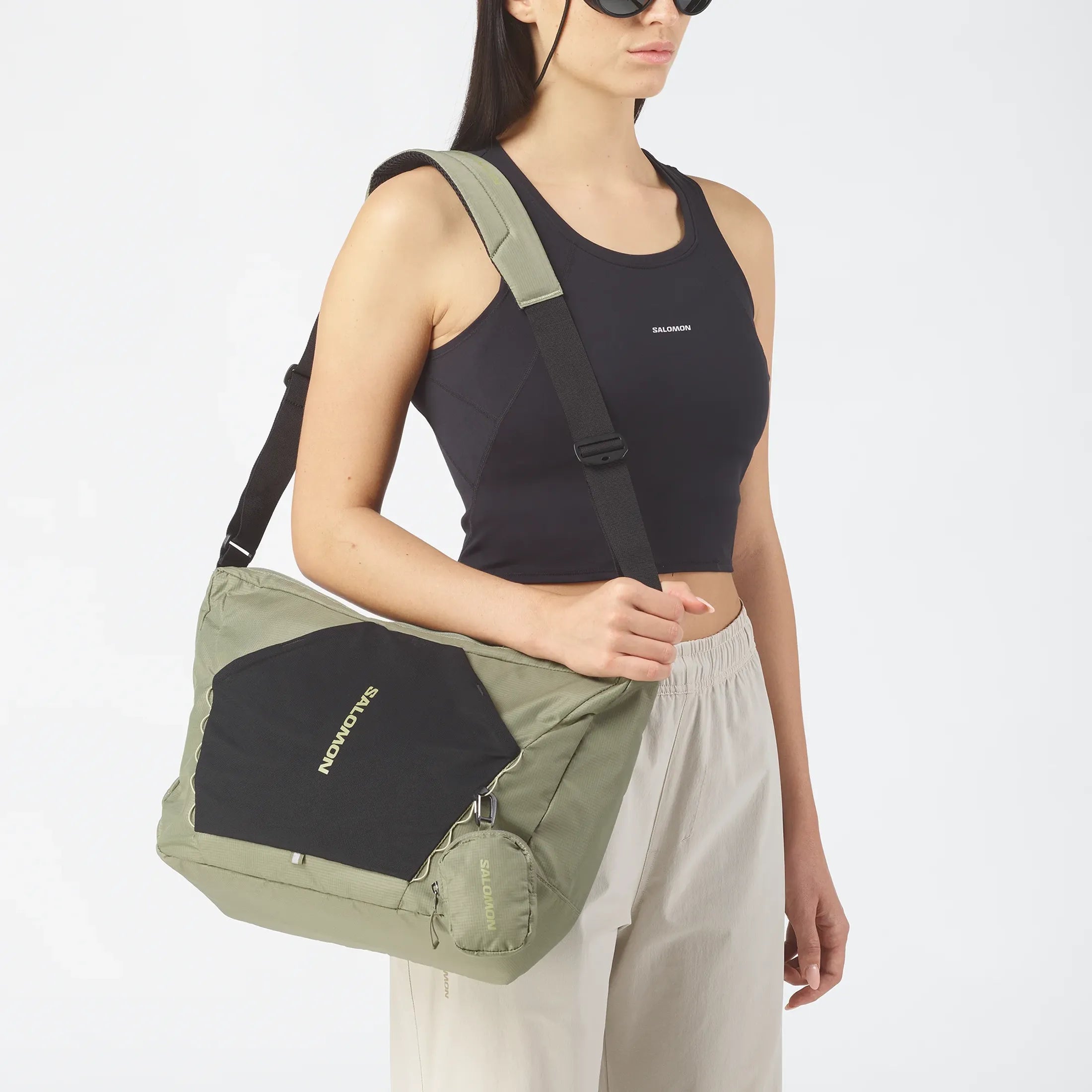 Salomon ACS Shoulder Bag - Deep Lichen Green / Tea