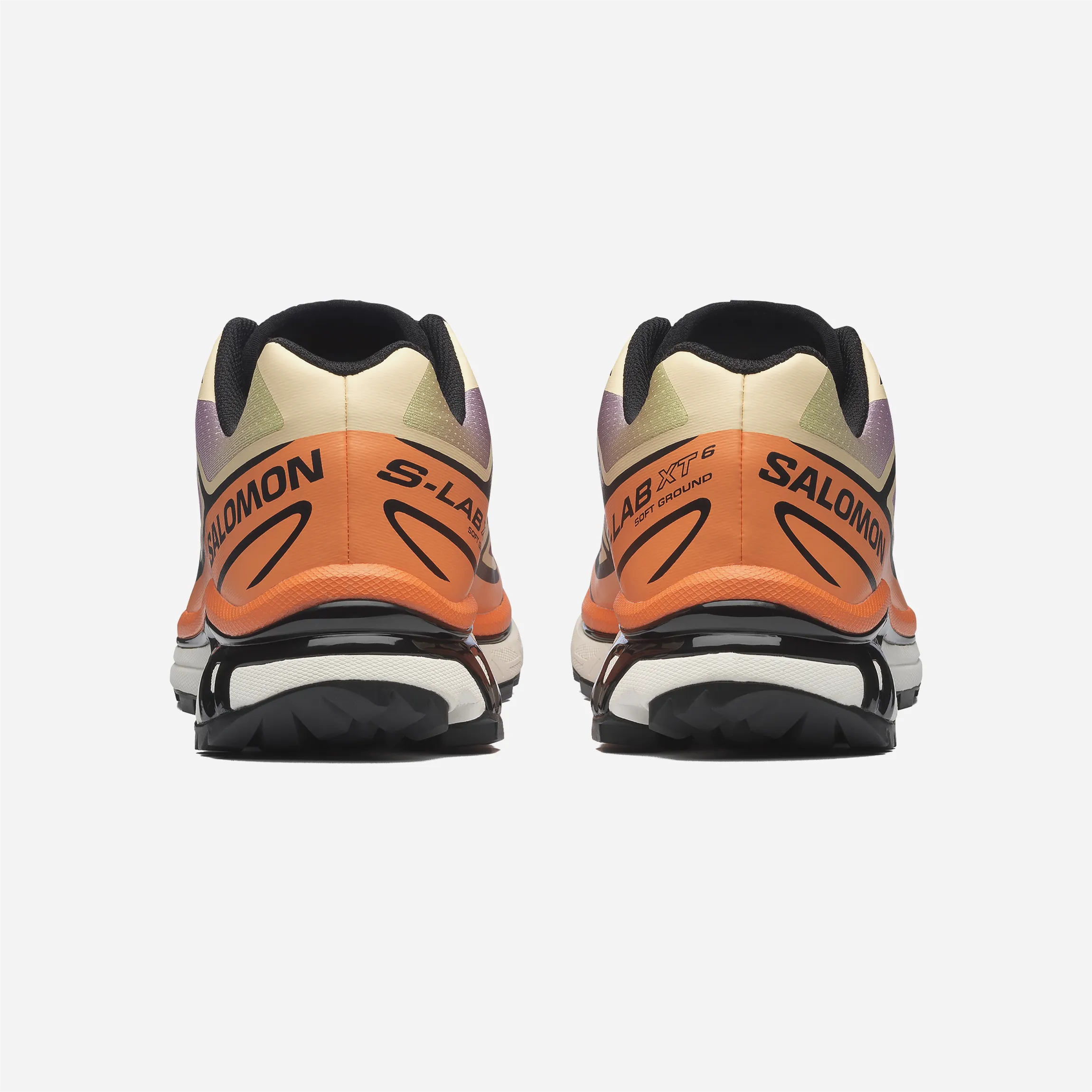 Chaussures Salomon XT-6 - Black / Almond Cream / Dragon Fire