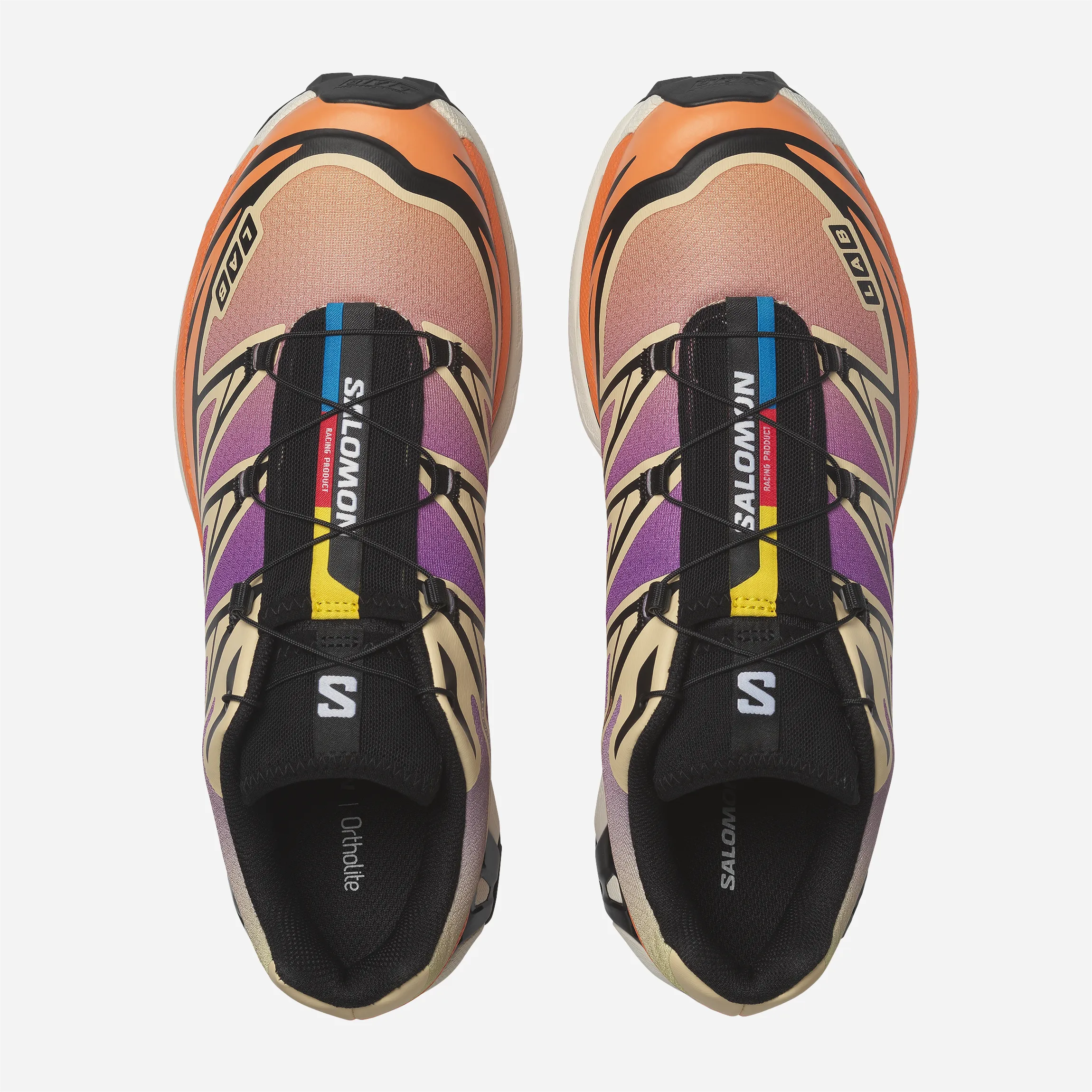 Chaussures Salomon XT-6 - Black / Almond Cream / Dragon Fire