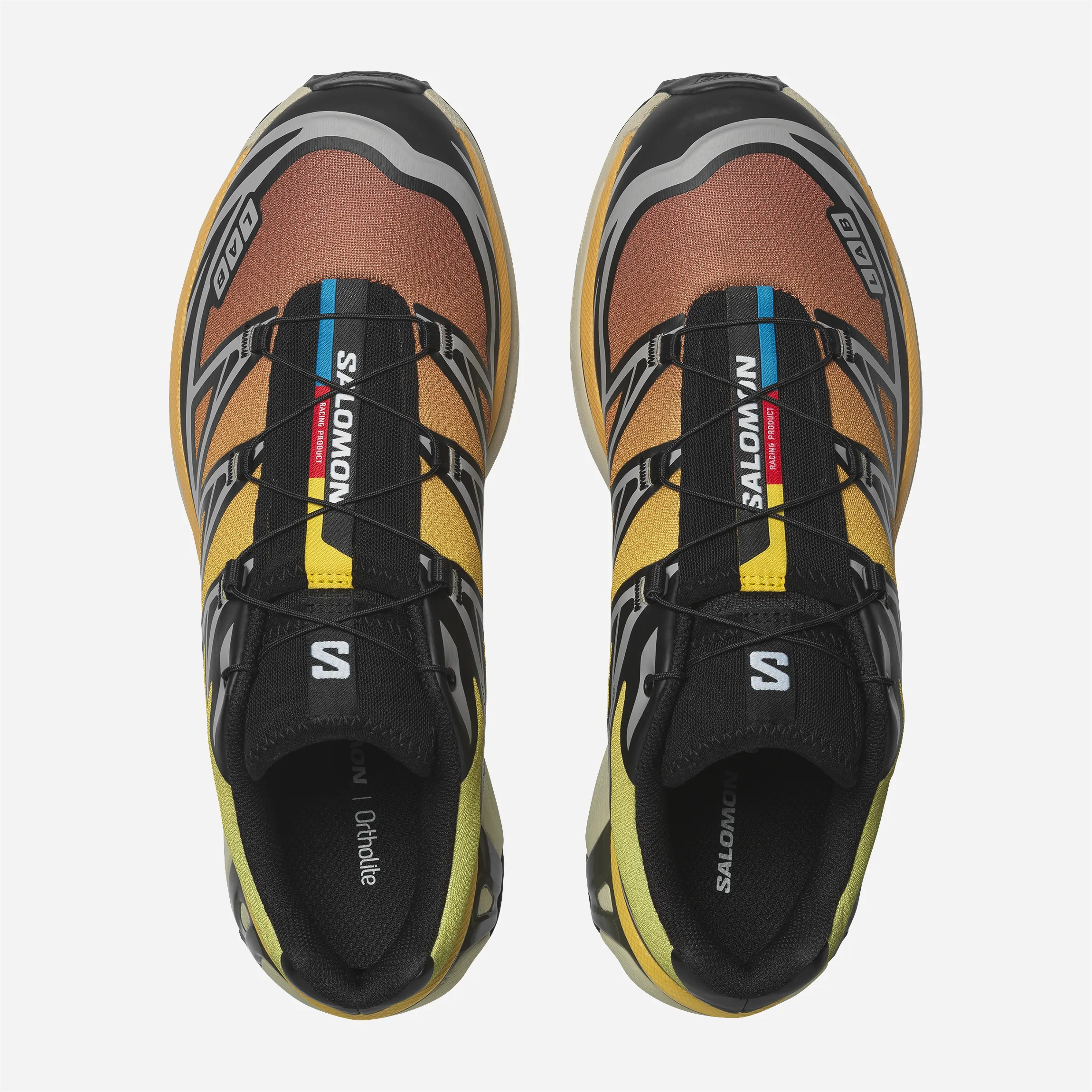 Chaussures Salomon XT-6 - Black / Grape Leaf / Beach Ball