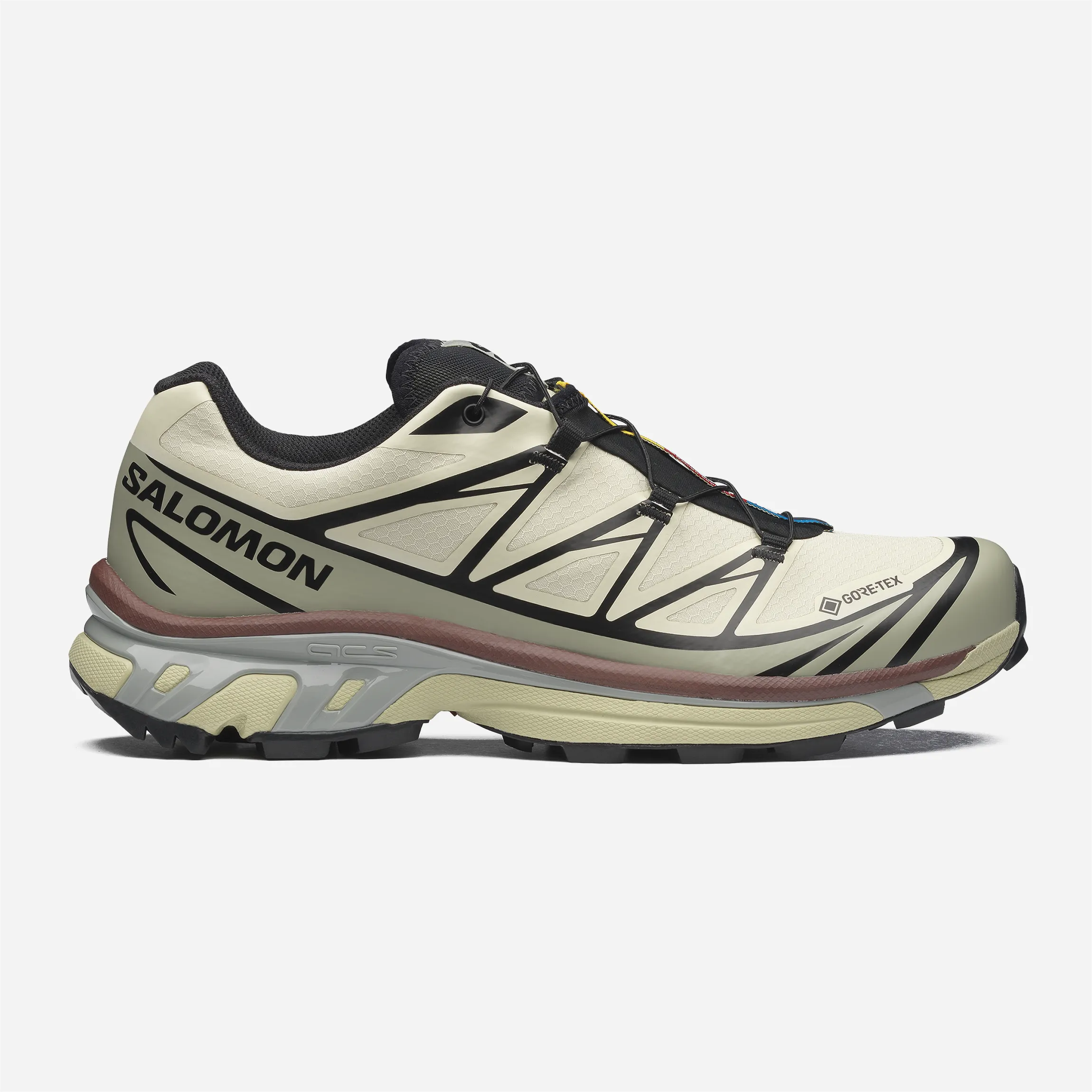 Chaussures Salomon XT-6 GTX Gore-Tex - Aspargus Green / Tea / Bchoco