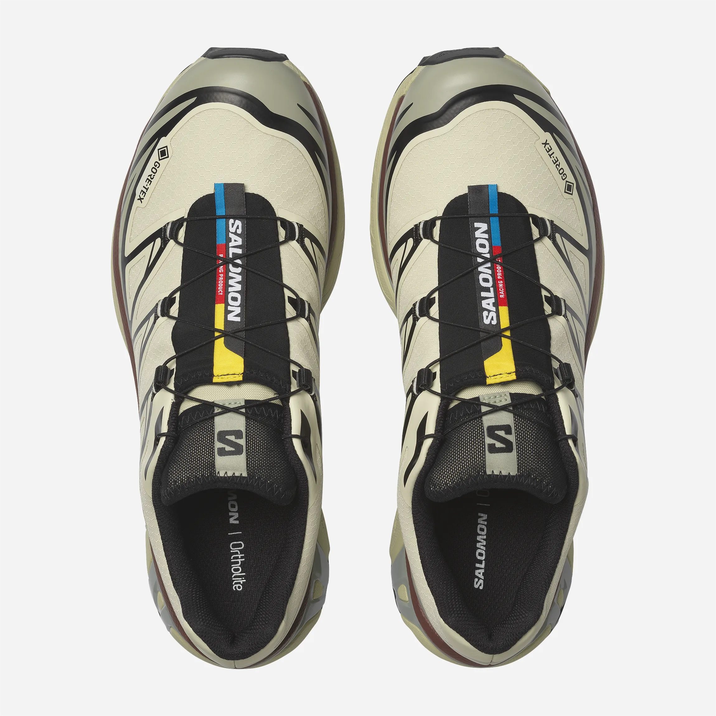 Chaussures Salomon XT-6 GTX Gore-Tex - Aspargus Green / Tea / Bchoco