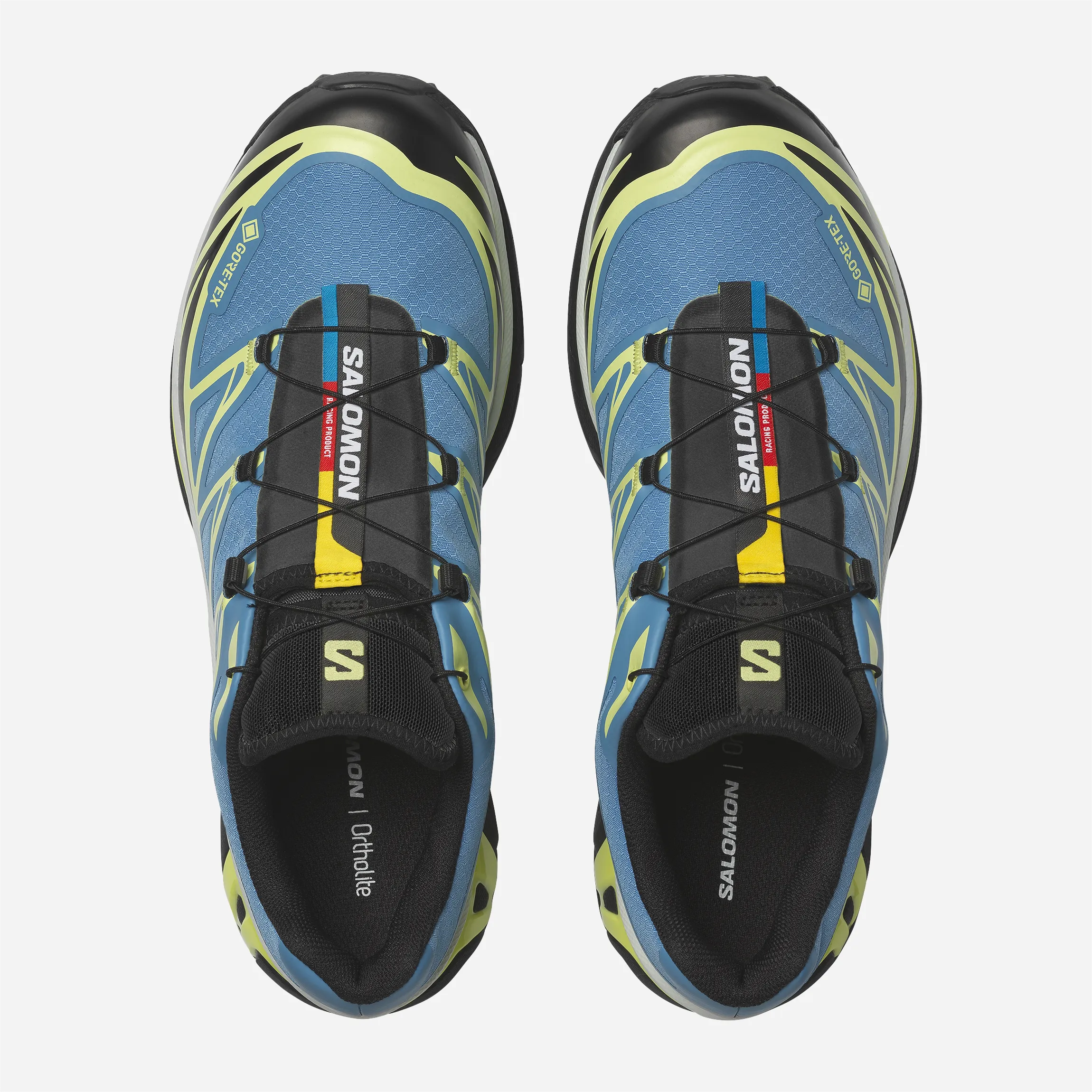 Chaussures Salomon XT-6 GTX Gore-Tex - Niagara / Sunny Lime / Black