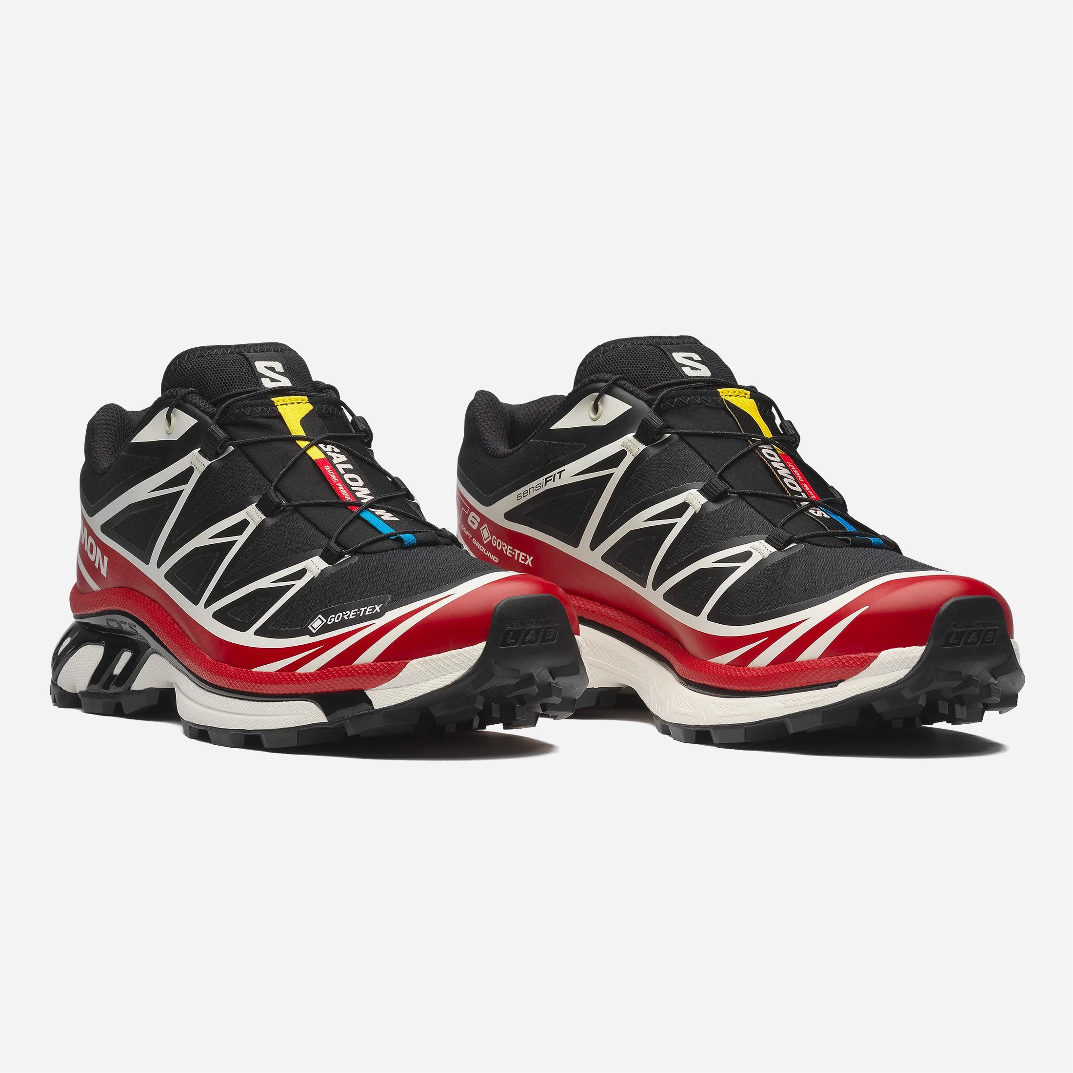 Salomon Sportstyle - XT-6 GTX - Black / Flame Scarlett / Vanilla Ice
