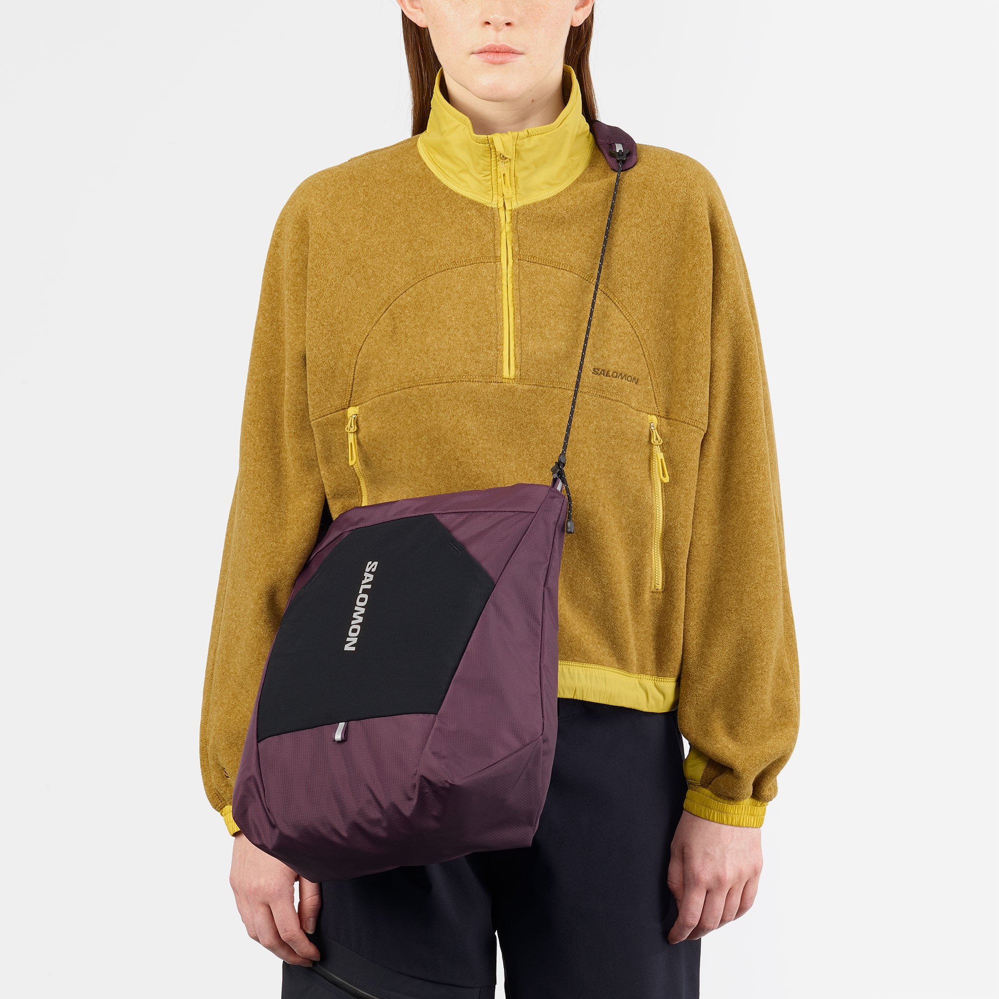 Salomon Sportstyle - ACS Packable Tote Bag - Plum Perfect / Rattan