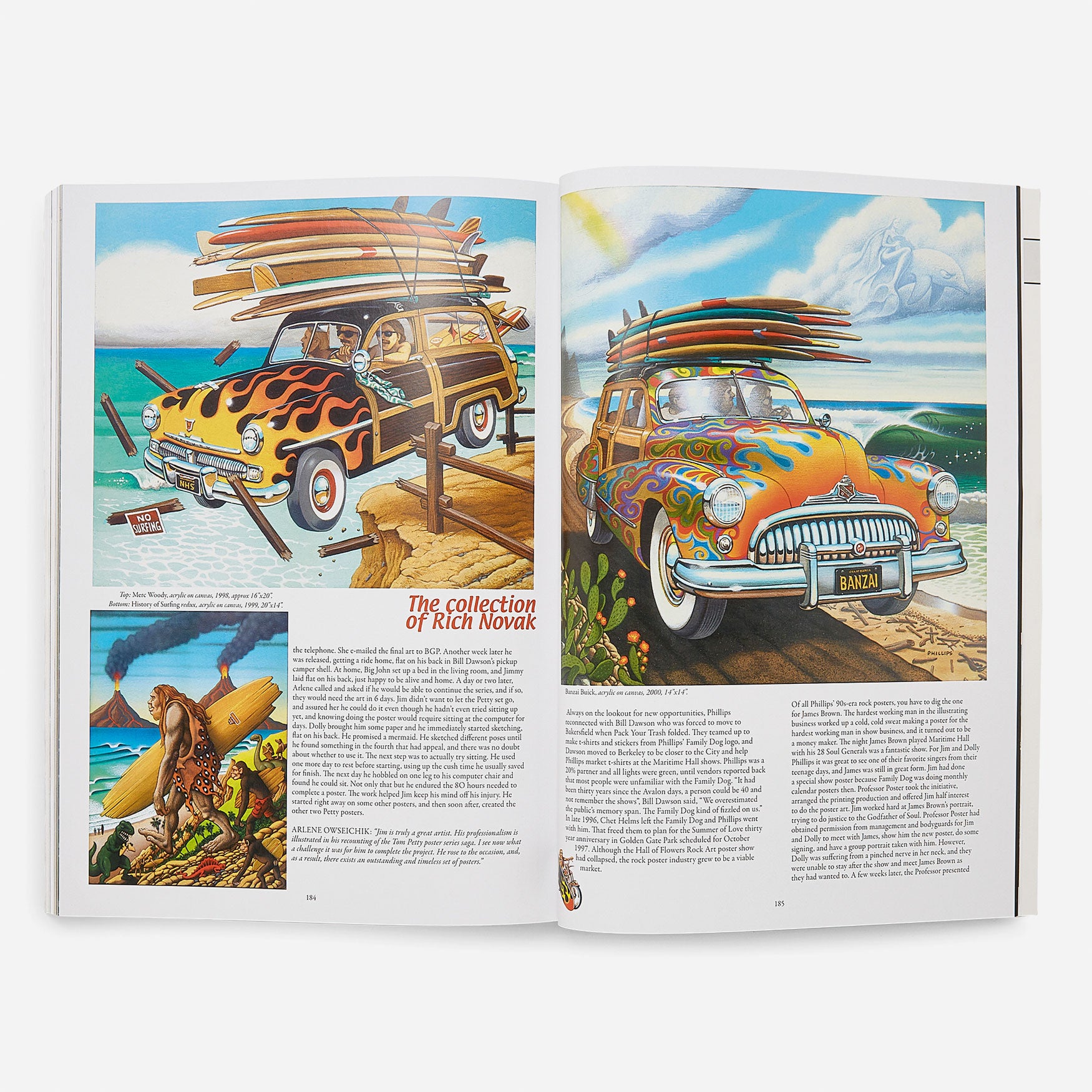 Santa Cruz - Surf, Skate & Rock Art of Jim Phillips Book