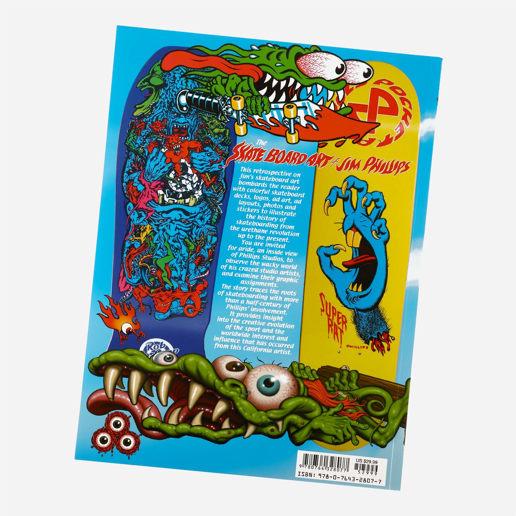 Santa Cruz - The Skateboard Art of Jim Phillips Book