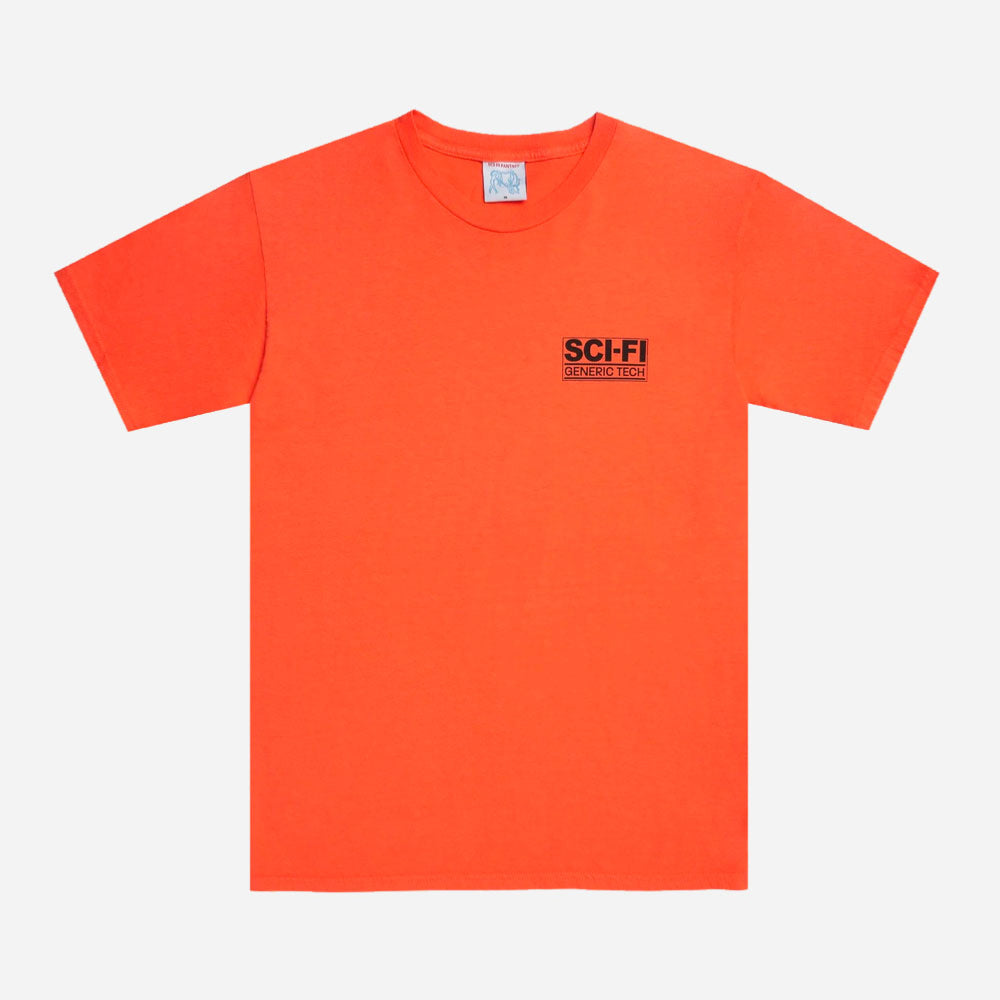 SCI-FI FANTASY - GENERIC TECH TEE - Bright Salmon
