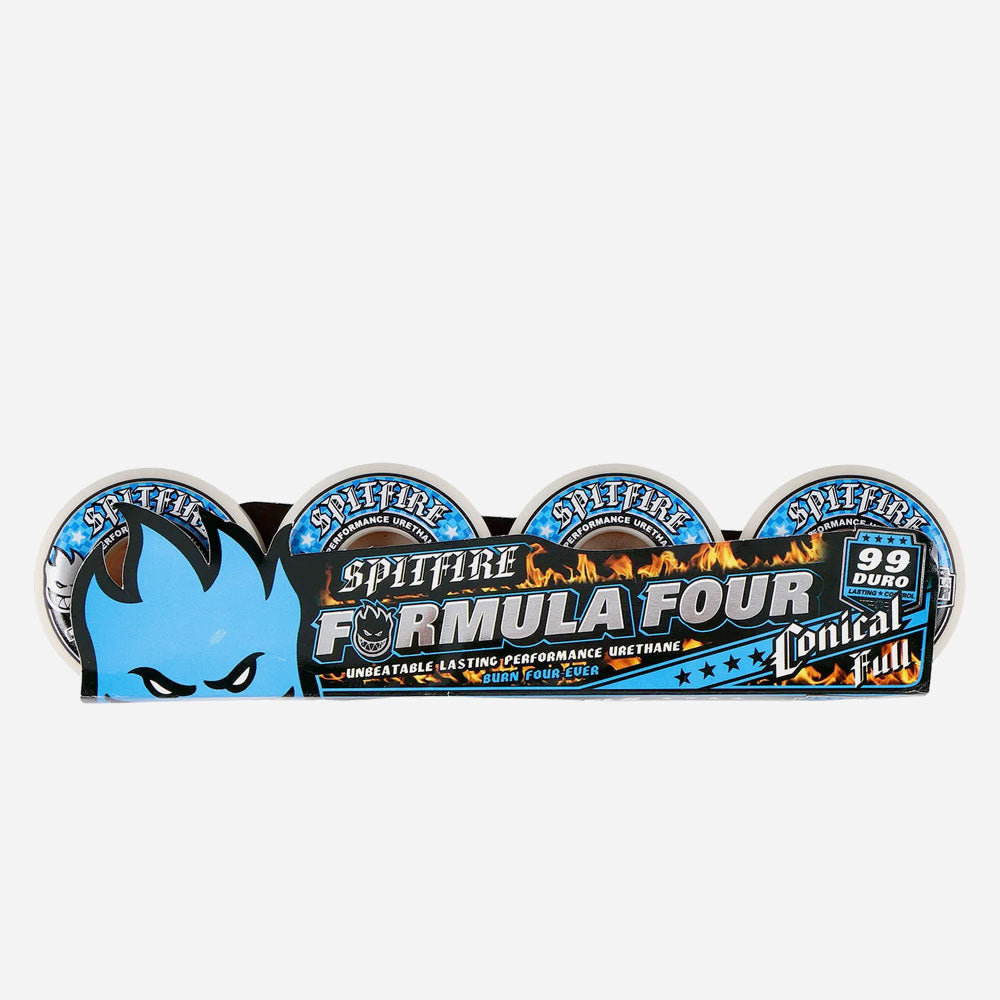 Spitfire - Formula Four Conical Full Wheels - Blue