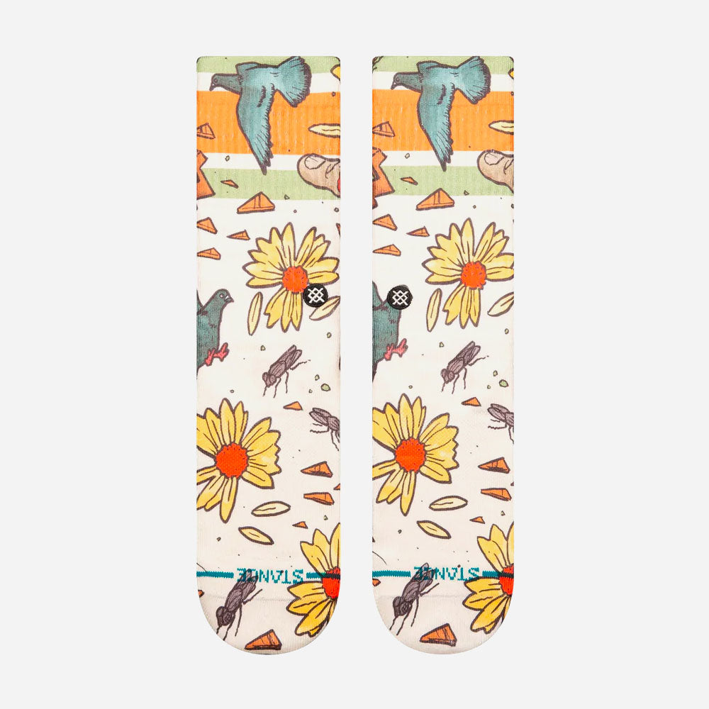 STANCE - TRASHED - Off White