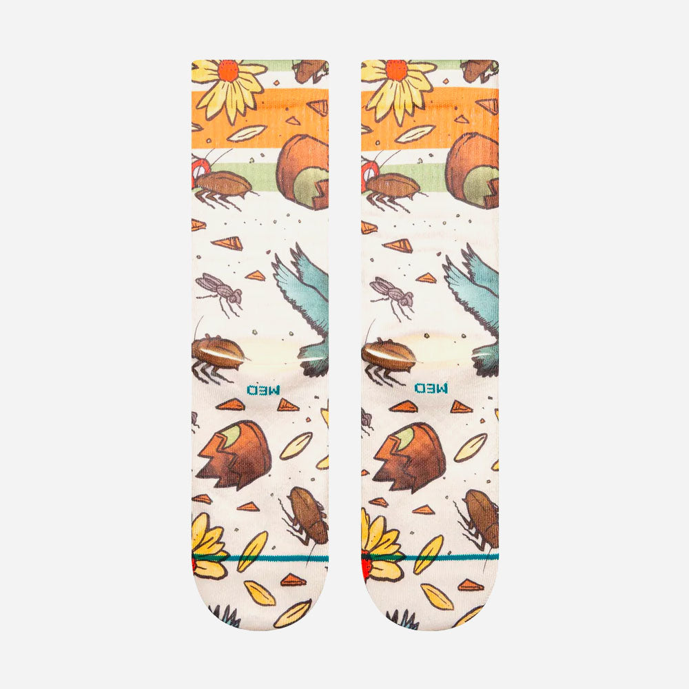 STANCE - TRASHED - Off White