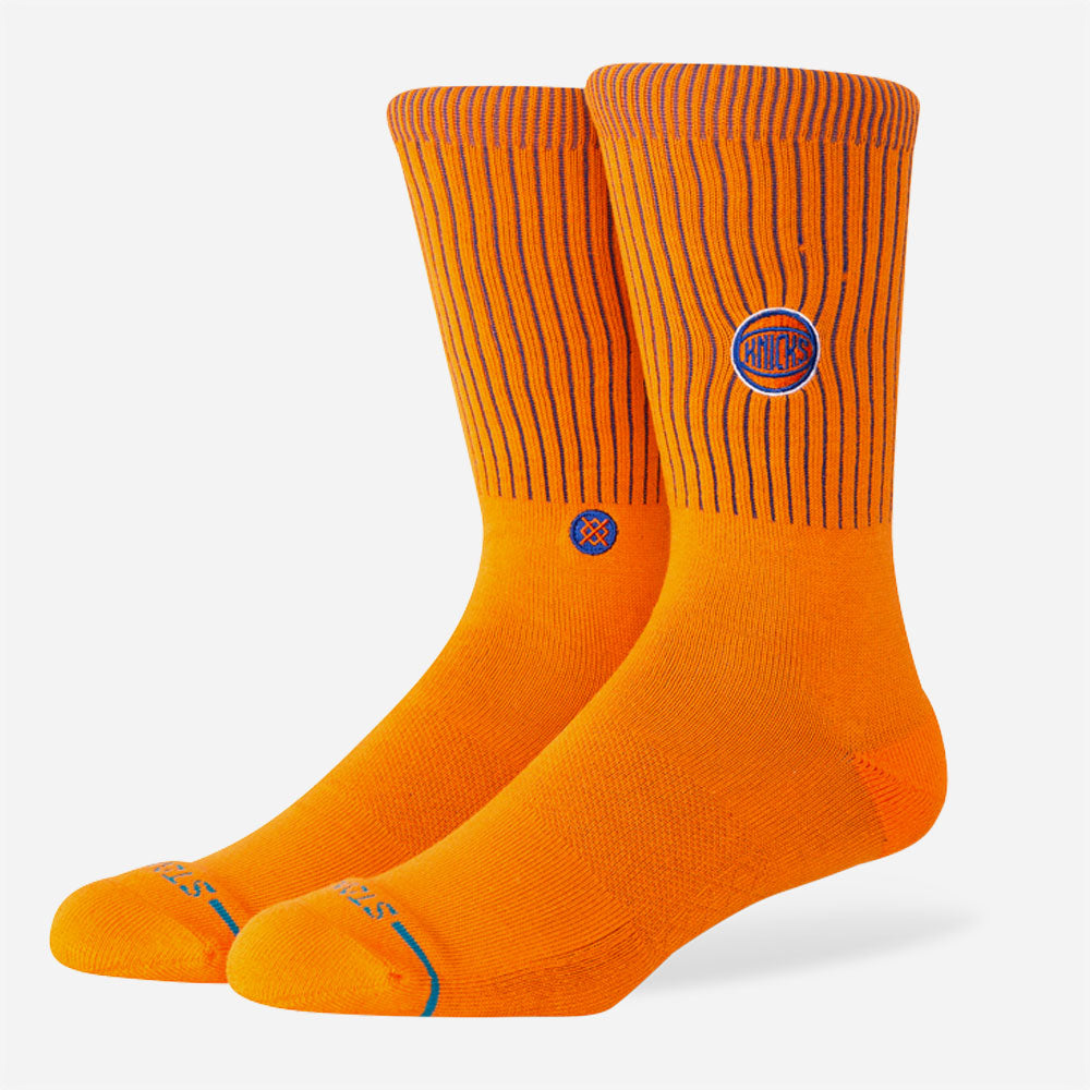 Stance - Knicks Badged Crew - Orange