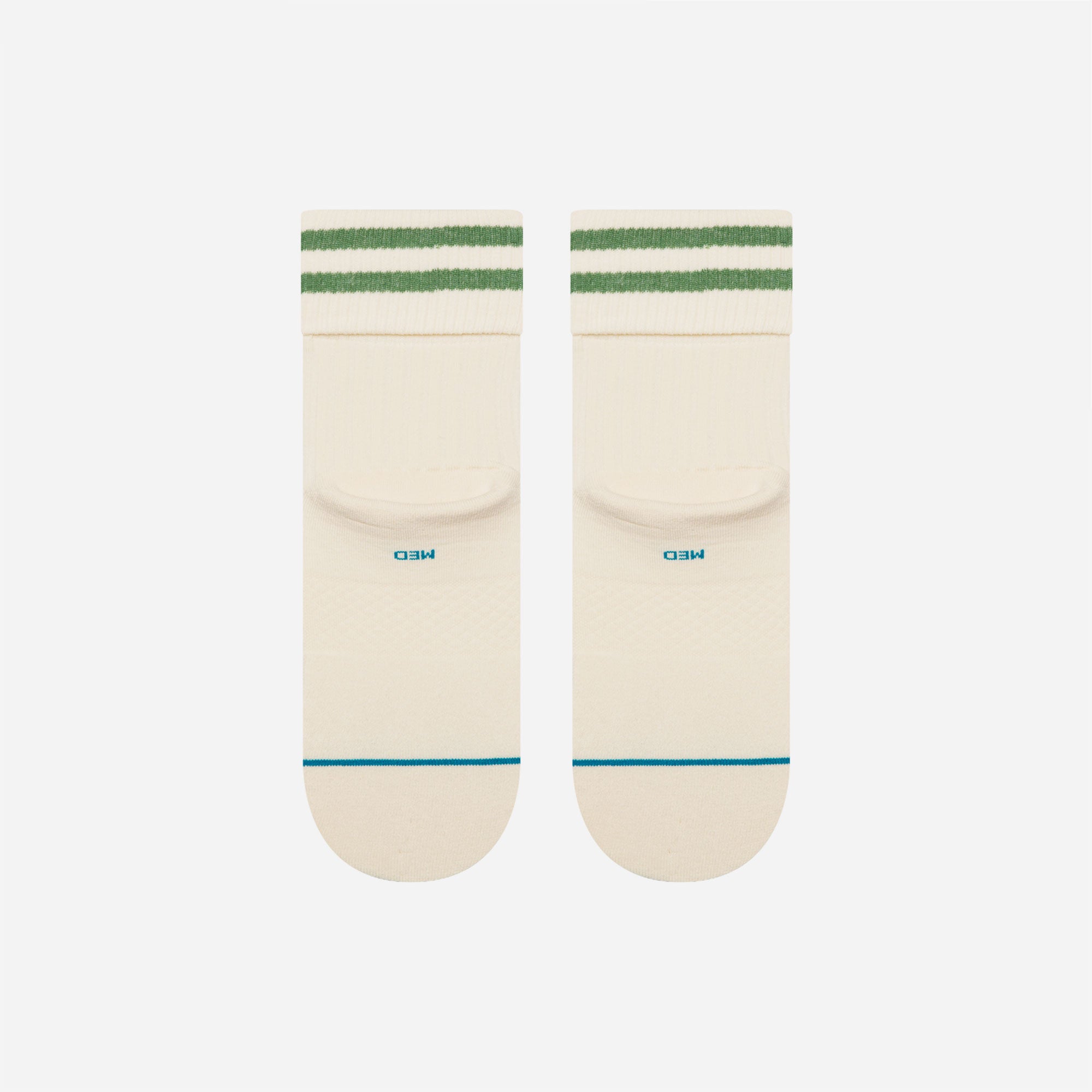 Stance - Roll Cuff Quarter - Green