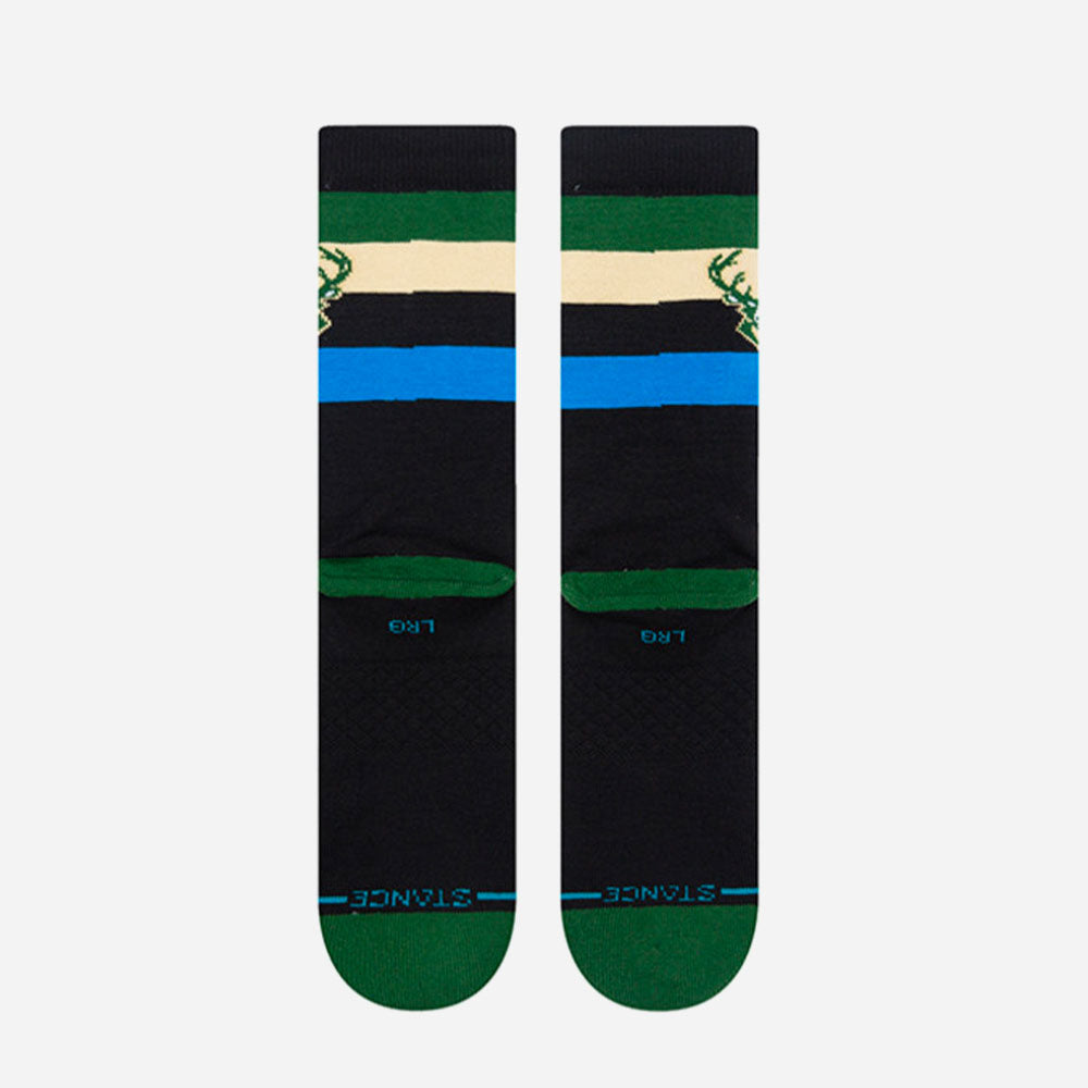 Stance x NBA - Bucks St Crew - Dark Green